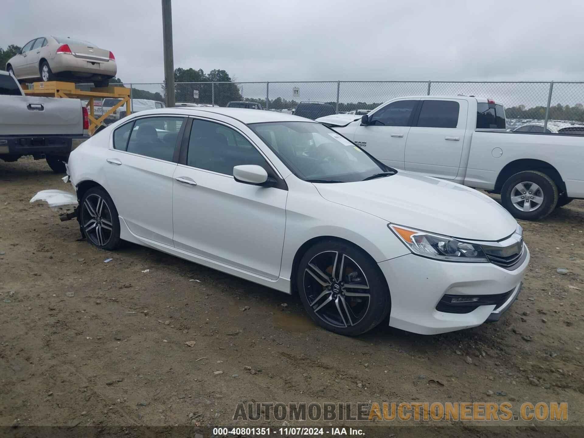 1HGCR2F51GA177650 HONDA ACCORD 2016