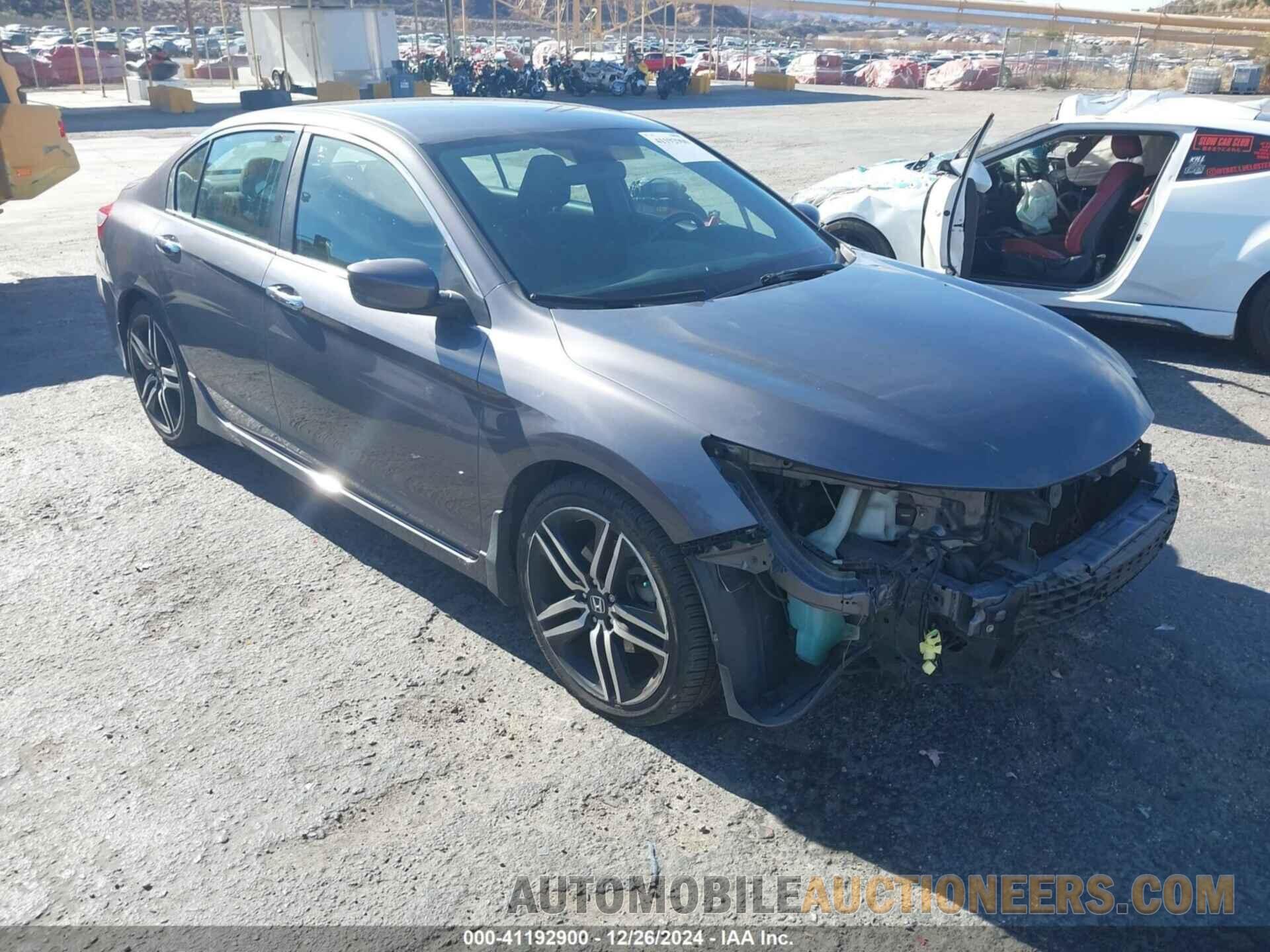 1HGCR2F52GA114492 HONDA ACCORD 2016