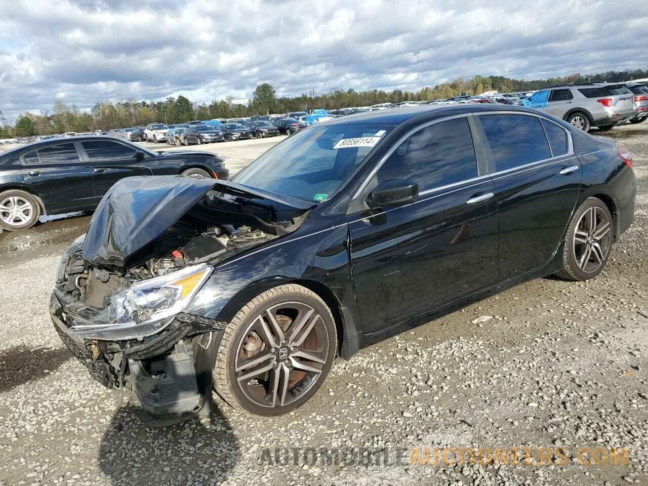 1HGCR2F52GA129395 HONDA ACCORD 2016