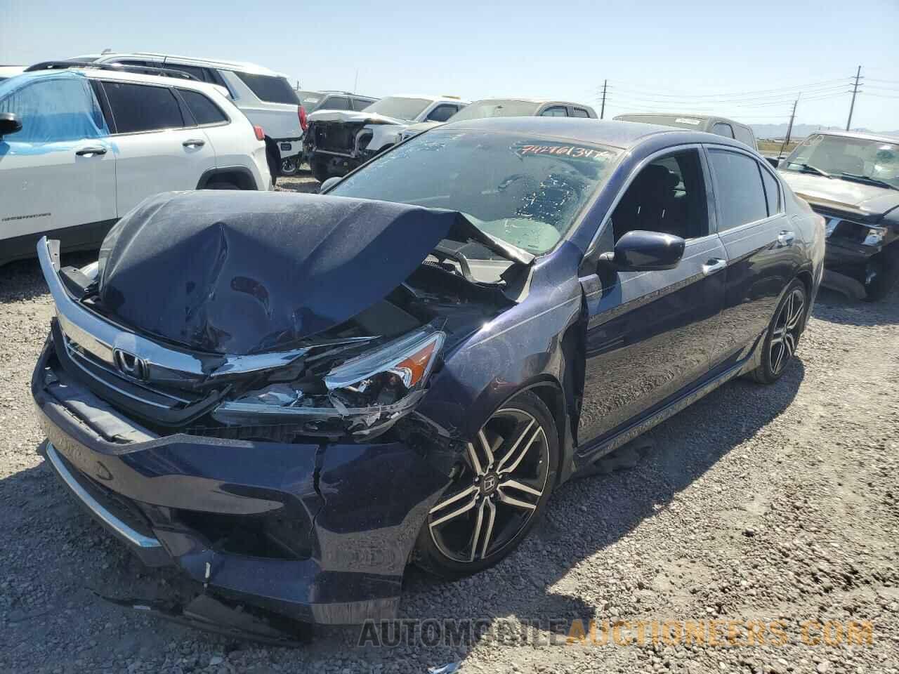 1HGCR2F52GA174319 HONDA ACCORD 2016