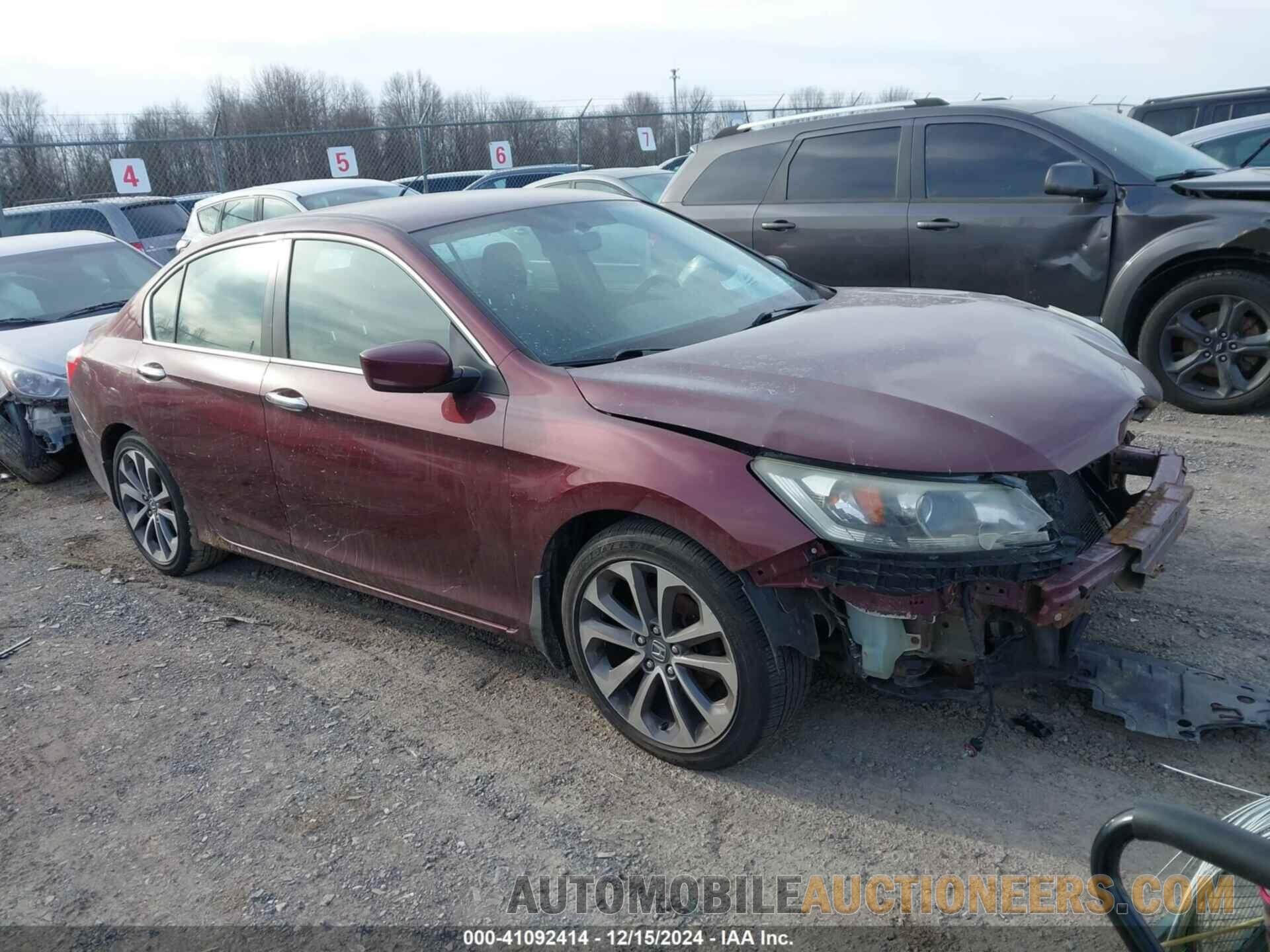 1HGCR2F53DA238654 HONDA ACCORD 2013