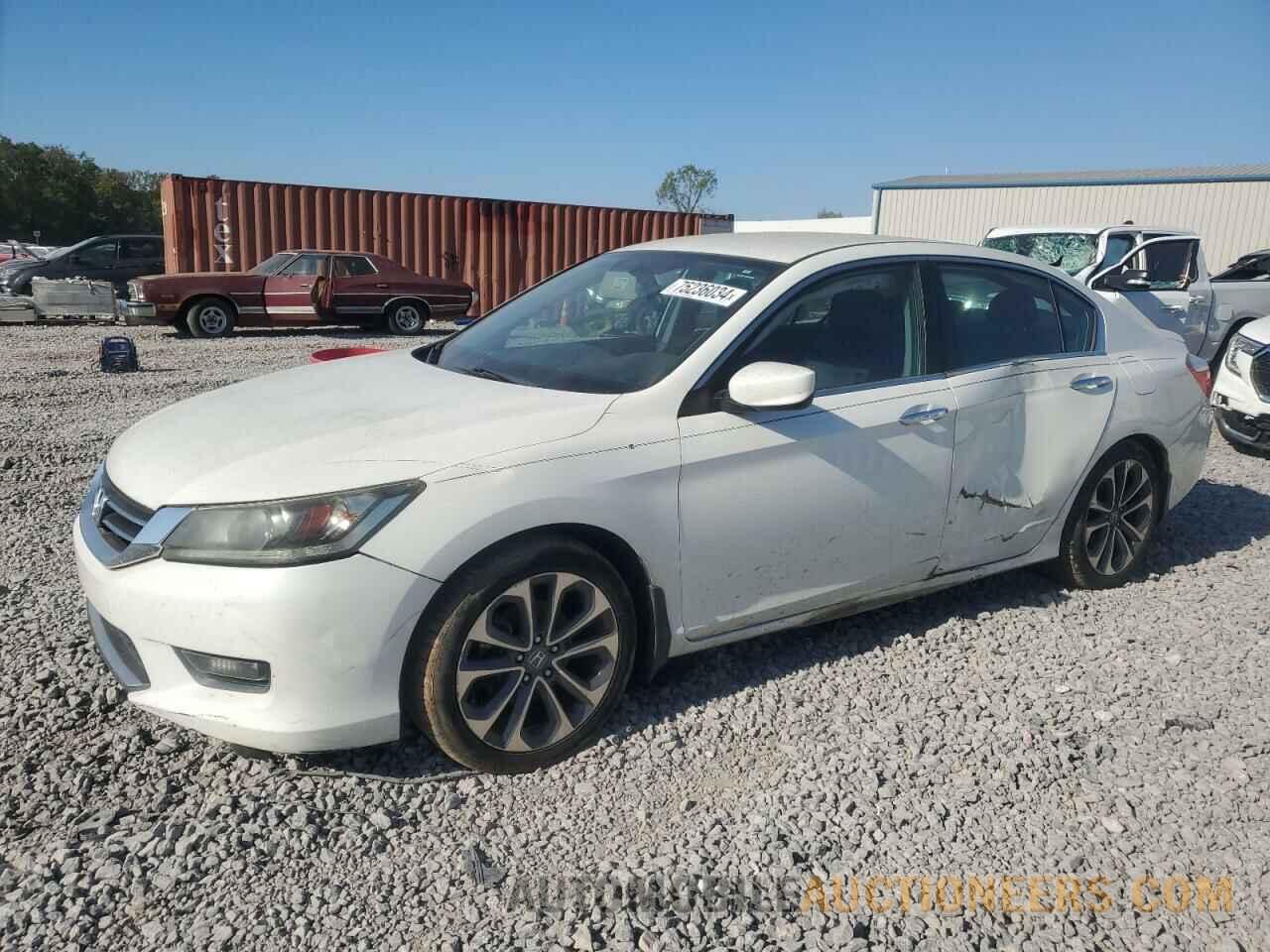 1HGCR2F53EA047320 HONDA ACCORD 2014