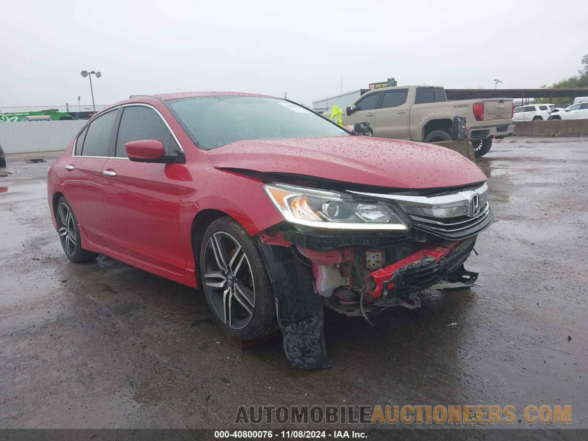 1HGCR2F53GA137098 HONDA ACCORD 2016