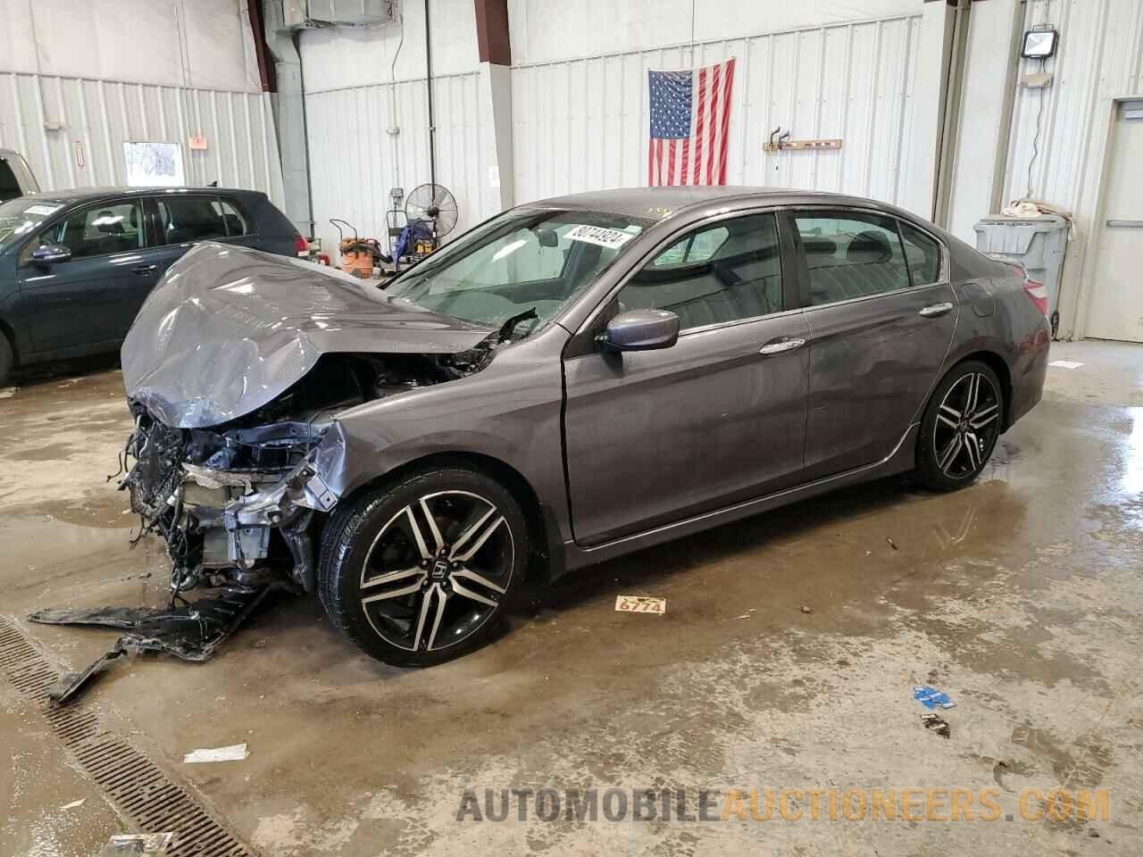 1HGCR2F53GA143886 HONDA ACCORD 2016