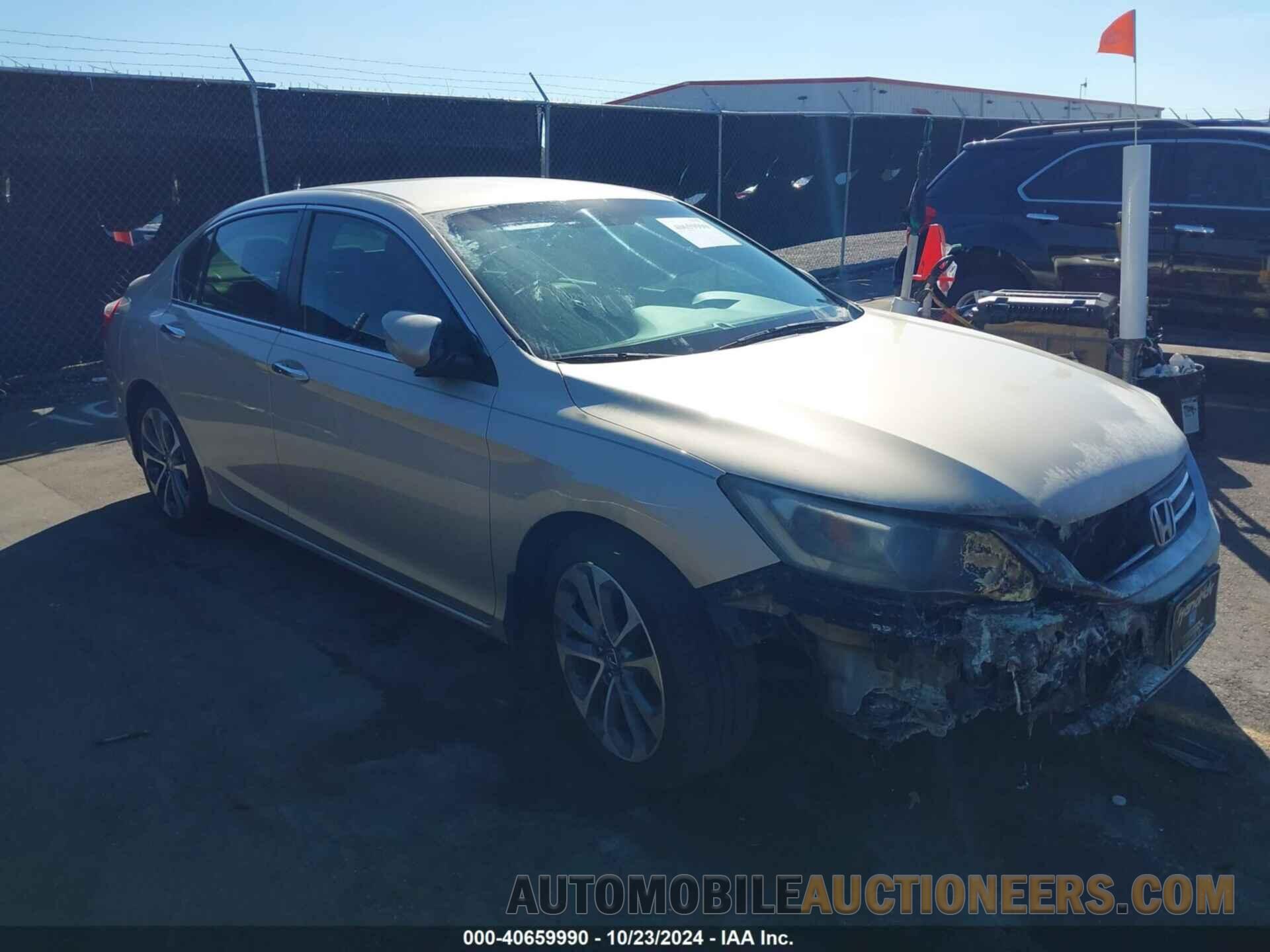 1HGCR2F54DA267306 HONDA ACCORD 2013