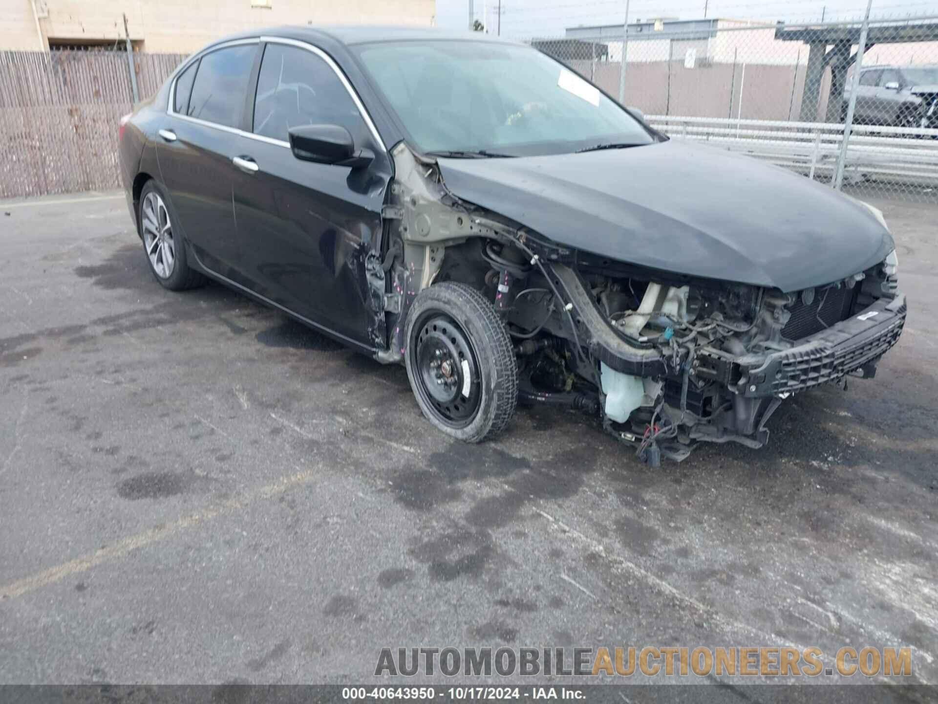 1HGCR2F54EA019347 HONDA ACCORD 2014