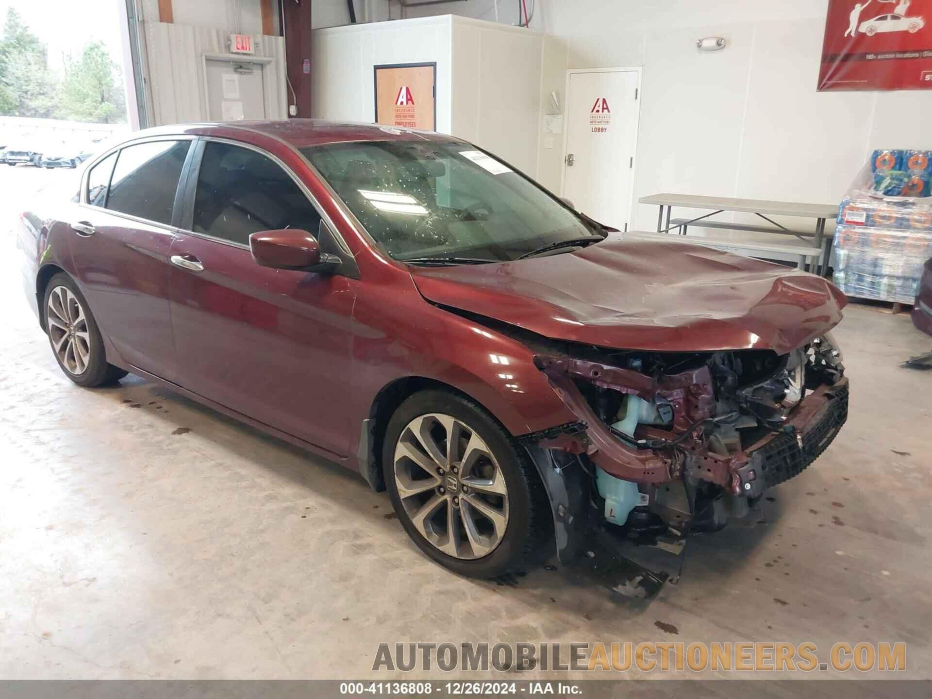 1HGCR2F54EA277769 HONDA ACCORD 2014