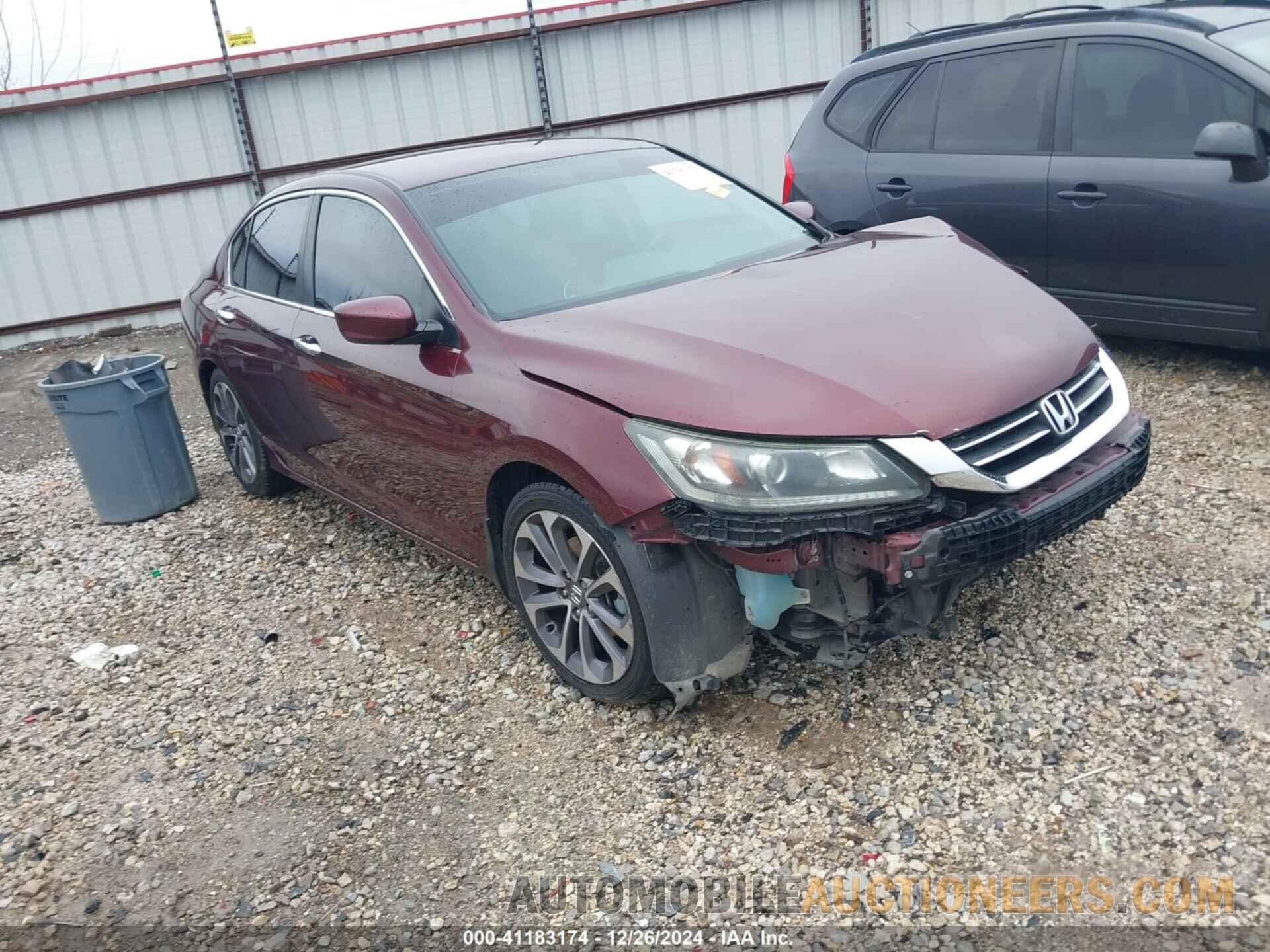 1HGCR2F54EA277786 HONDA ACCORD 2014