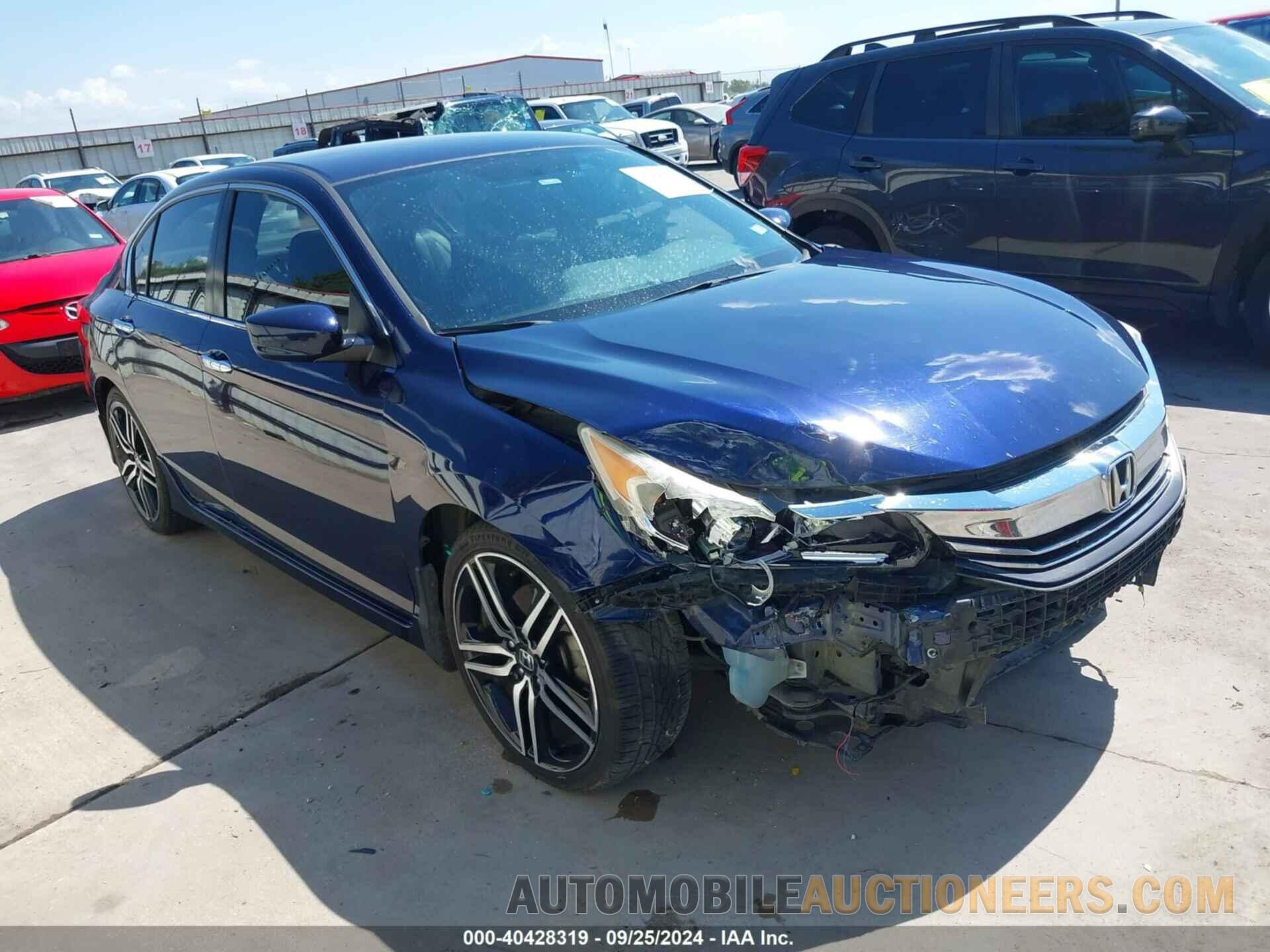 1HGCR2F54GA174323 HONDA ACCORD 2016