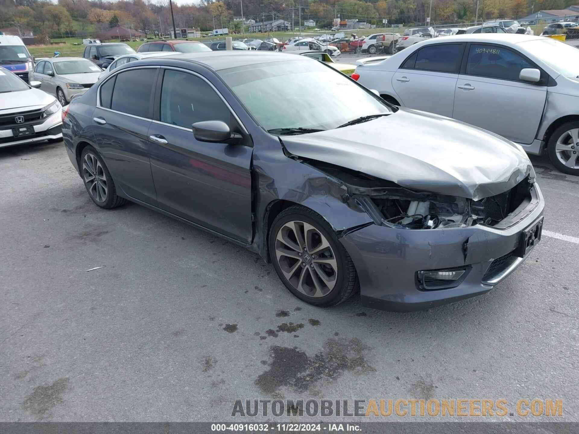 1HGCR2F55EA007532 HONDA ACCORD 2014