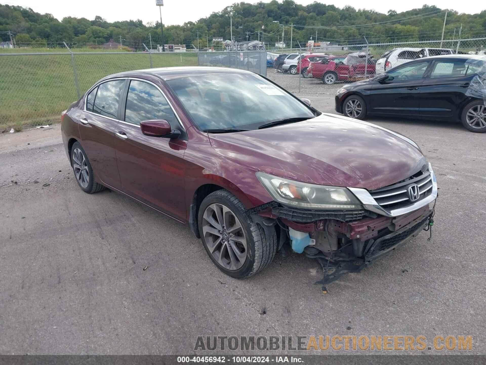 1HGCR2F55EA108344 HONDA ACCORD 2014