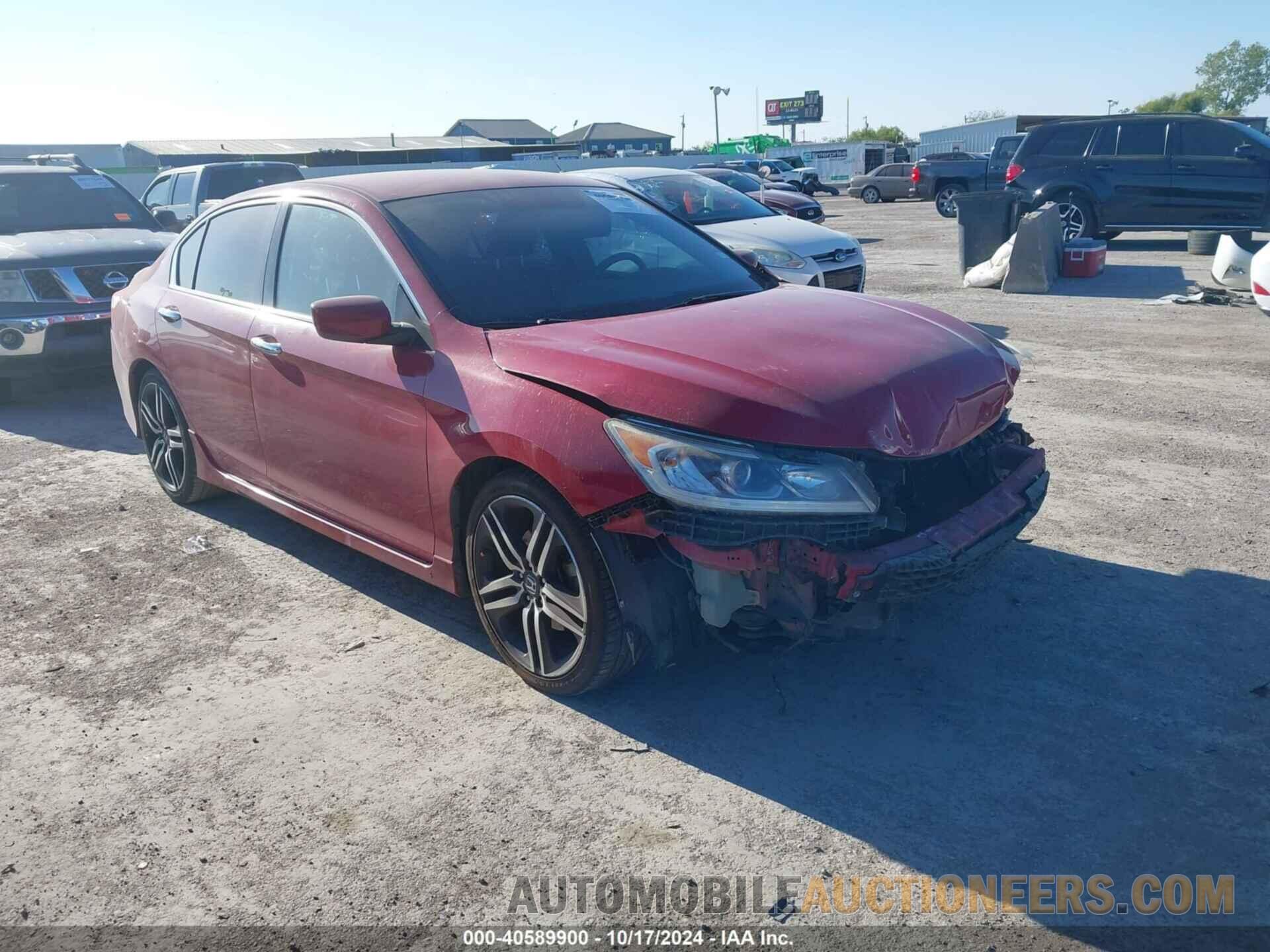 1HGCR2F55GA134316 HONDA ACCORD 2016