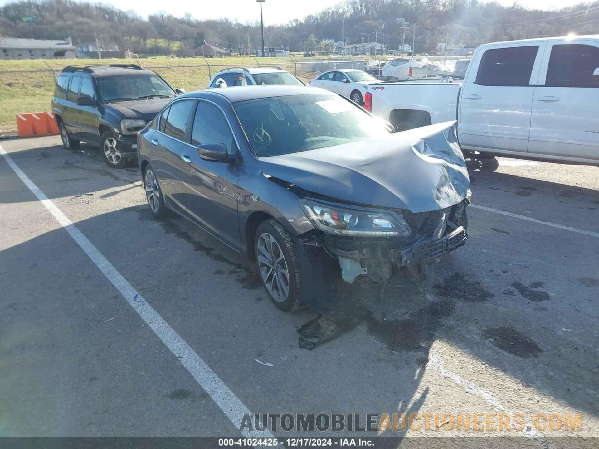 1HGCR2F56EA053774 HONDA ACCORD 2014