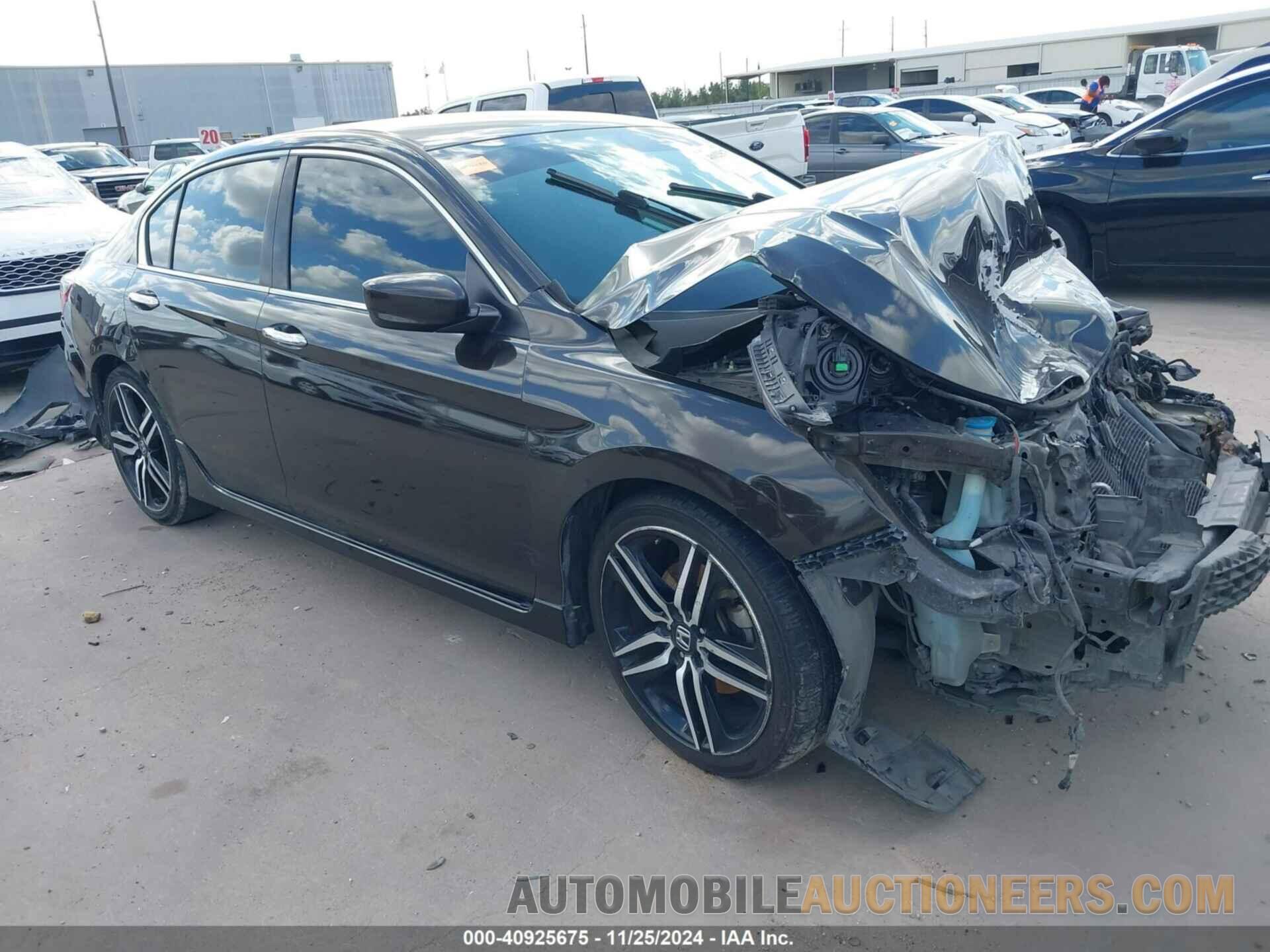 1HGCR2F56GA133160 HONDA ACCORD 2016