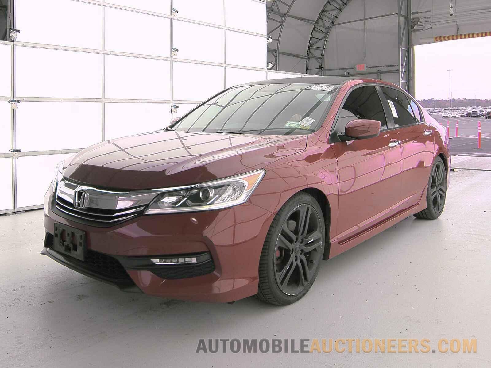 1HGCR2F56GA166627 Honda Accord Sedan 2016