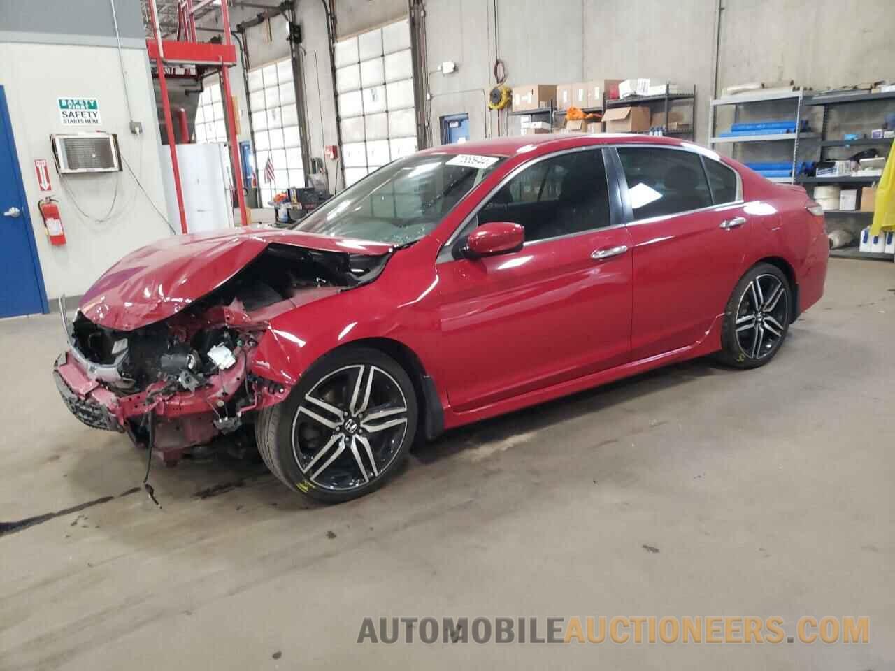 1HGCR2F56GA185100 HONDA ACCORD 2016