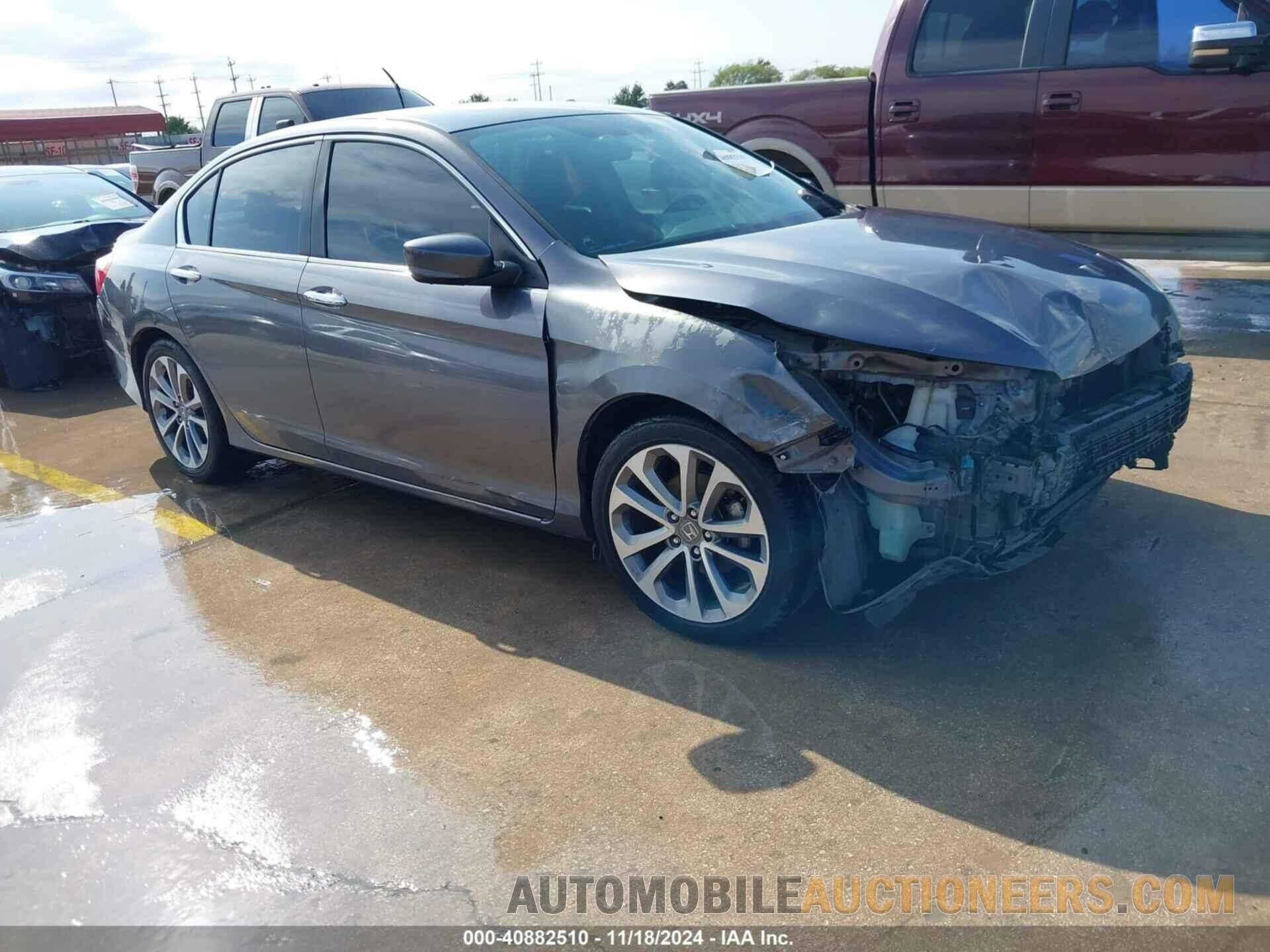 1HGCR2F57EA077887 HONDA ACCORD 2014