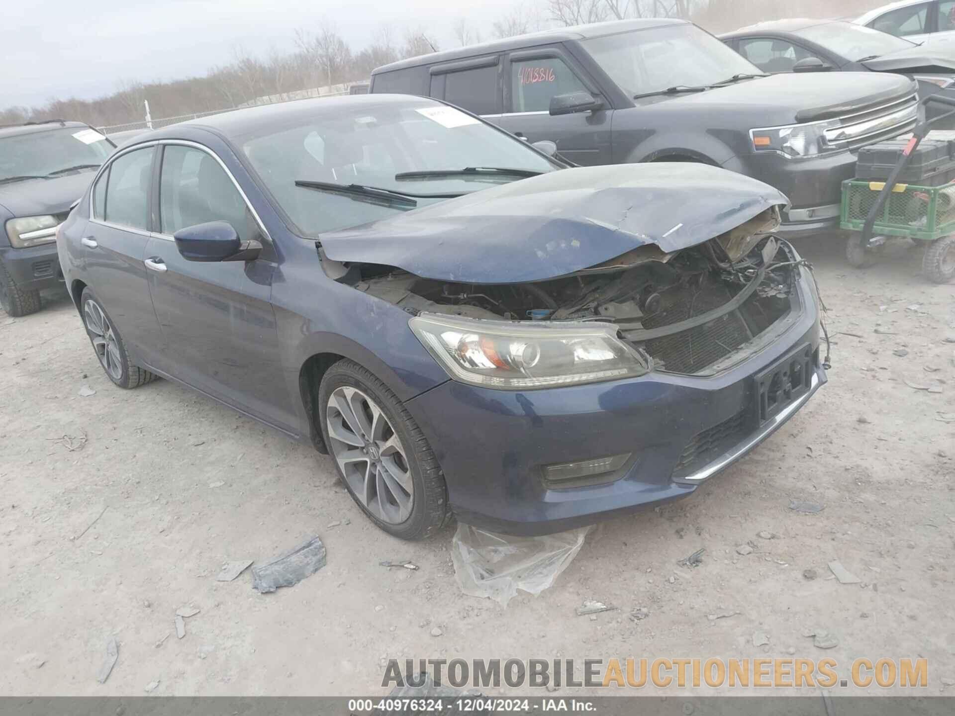 1HGCR2F57EA153740 HONDA ACCORD 2014