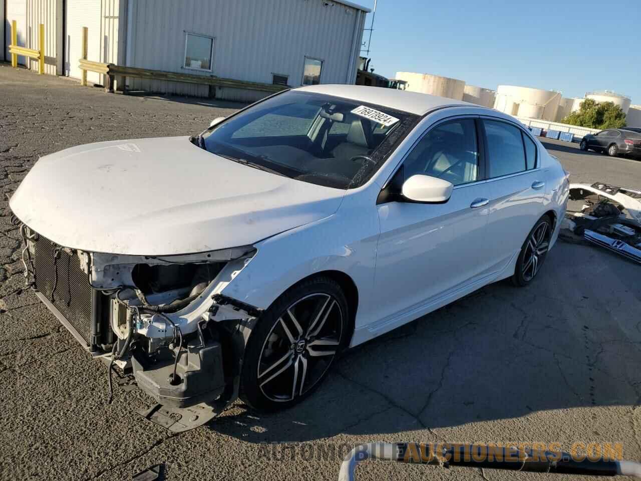 1HGCR2F57GA104833 HONDA ACCORD 2016