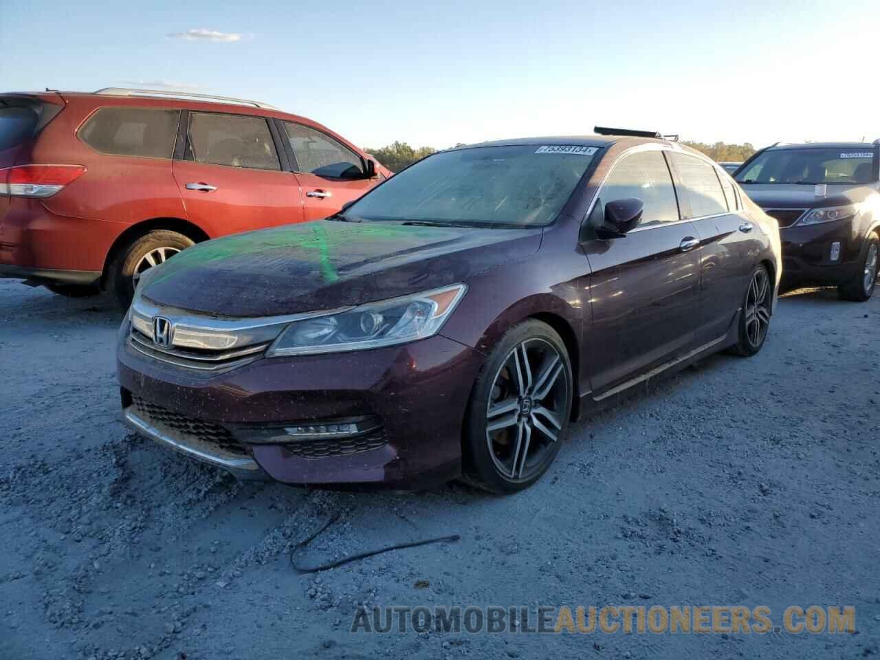 1HGCR2F57GA229511 HONDA ACCORD 2016