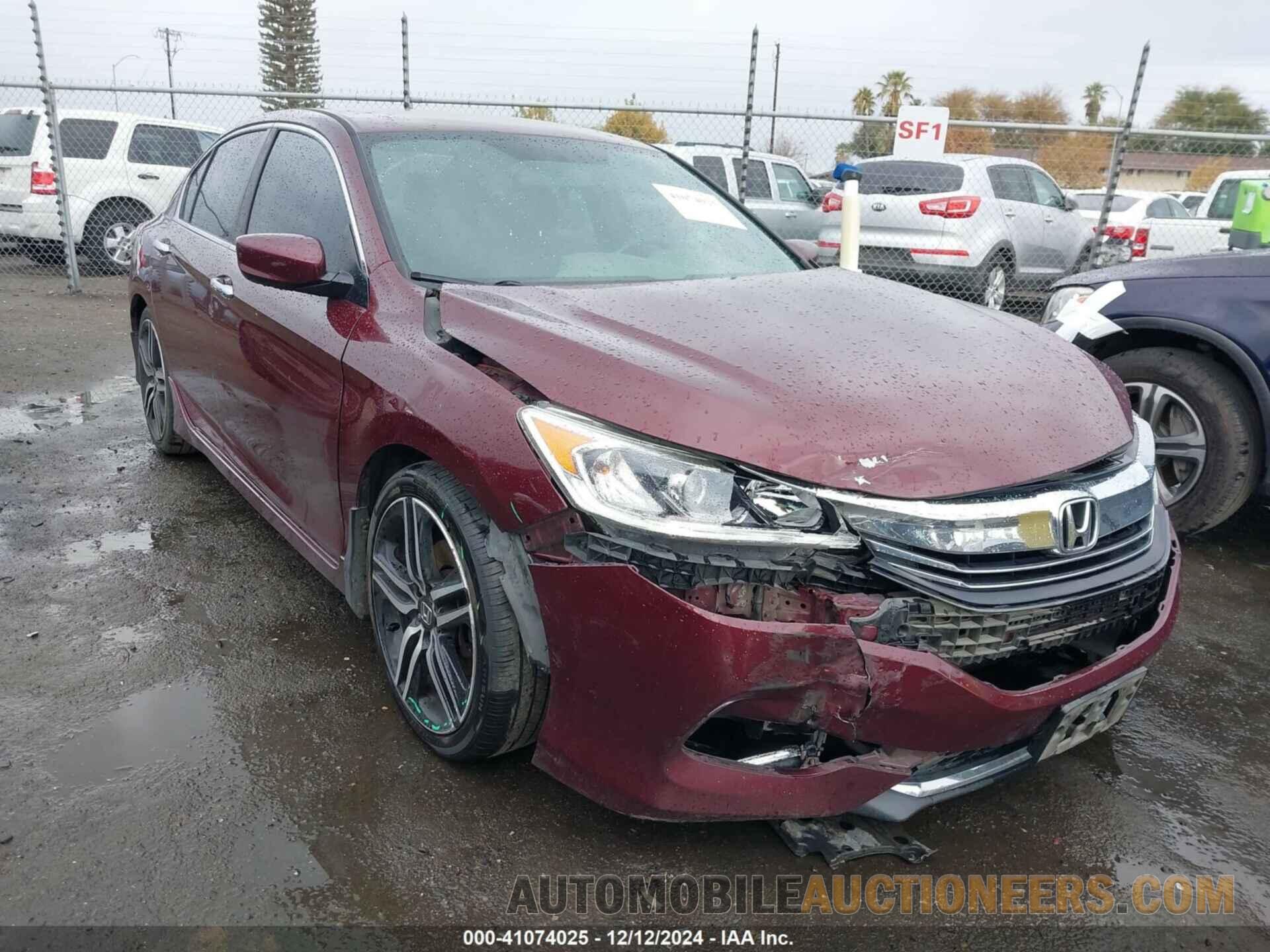 1HGCR2F57HA289922 HONDA ACCORD 2017