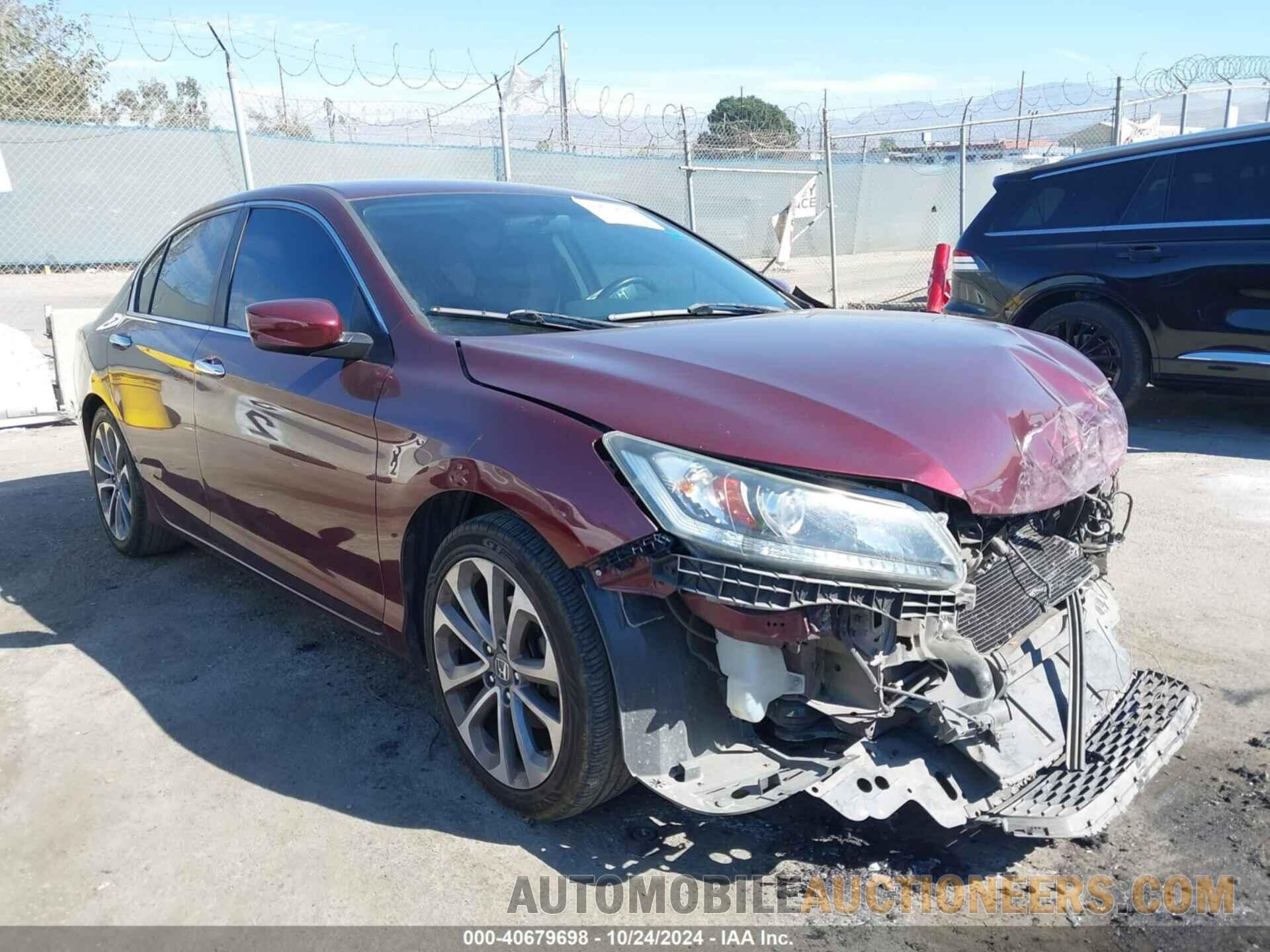 1HGCR2F58EA252793 HONDA ACCORD 2014