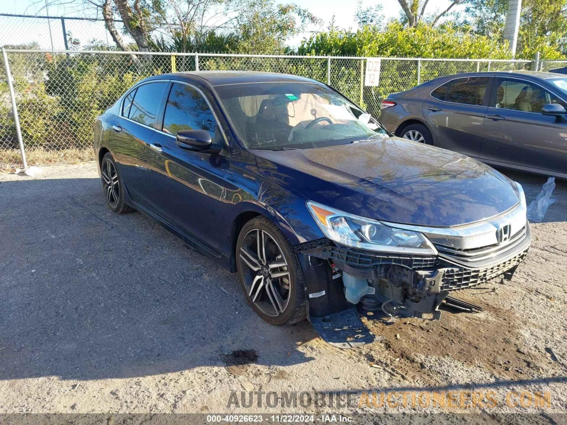 1HGCR2F58GA042312 HONDA ACCORD 2016