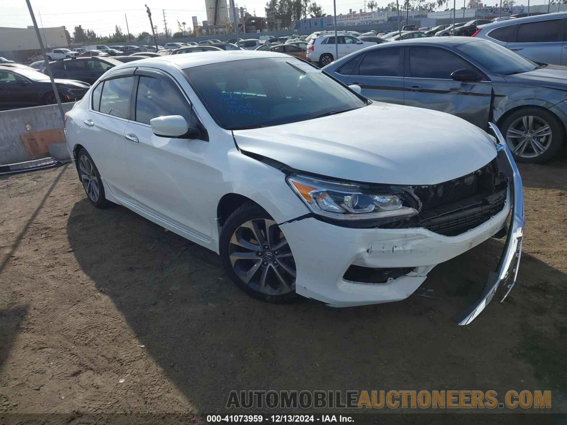 1HGCR2F58GA220848 HONDA ACCORD 2016