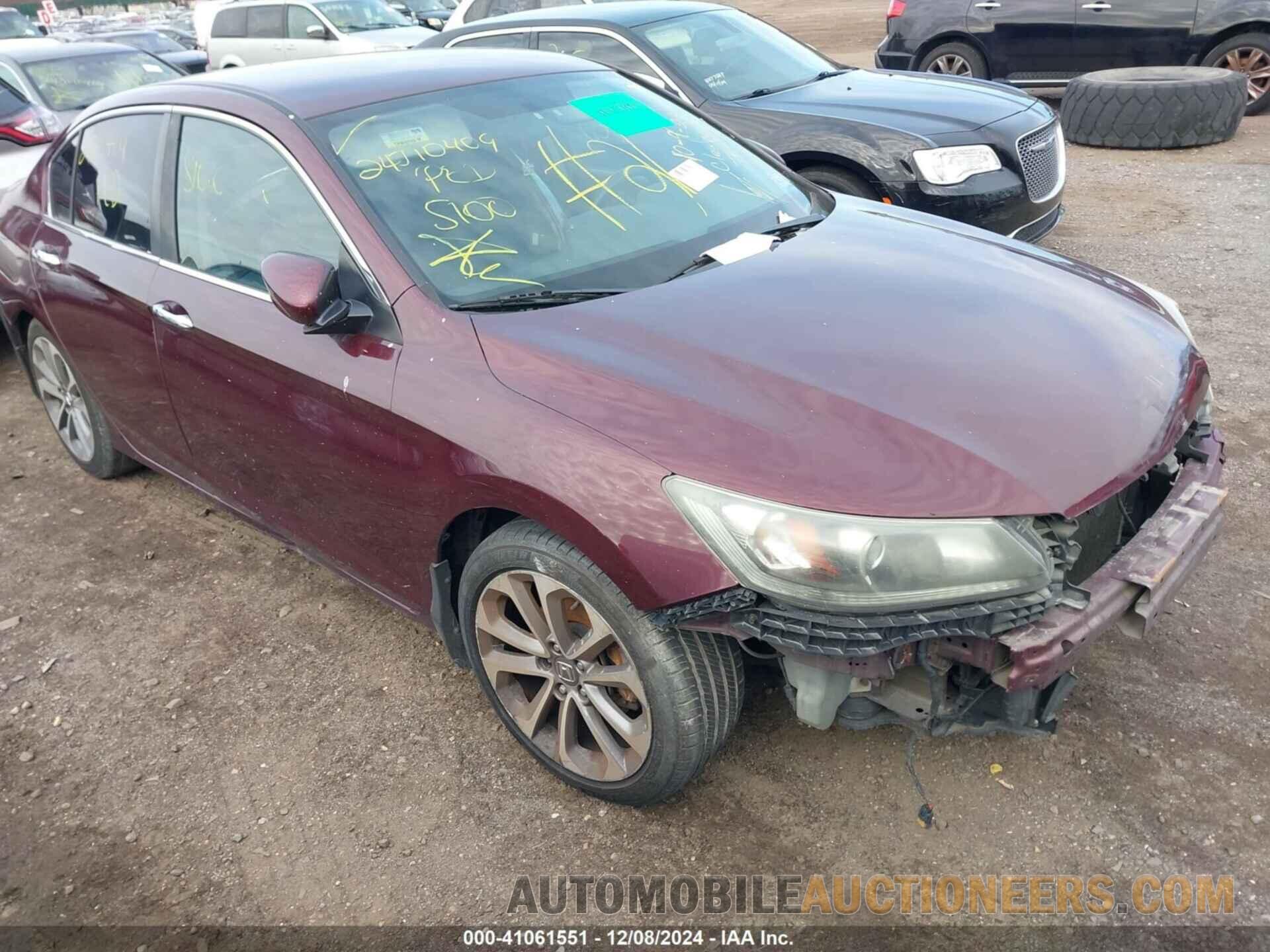 1HGCR2F59EA029551 HONDA ACCORD 2014