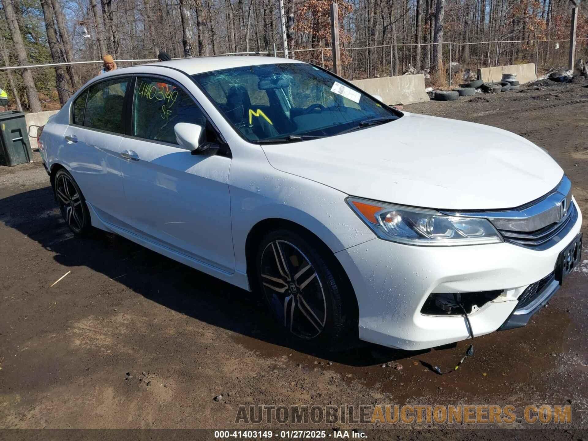 1HGCR2F5XGA065493 HONDA ACCORD 2016