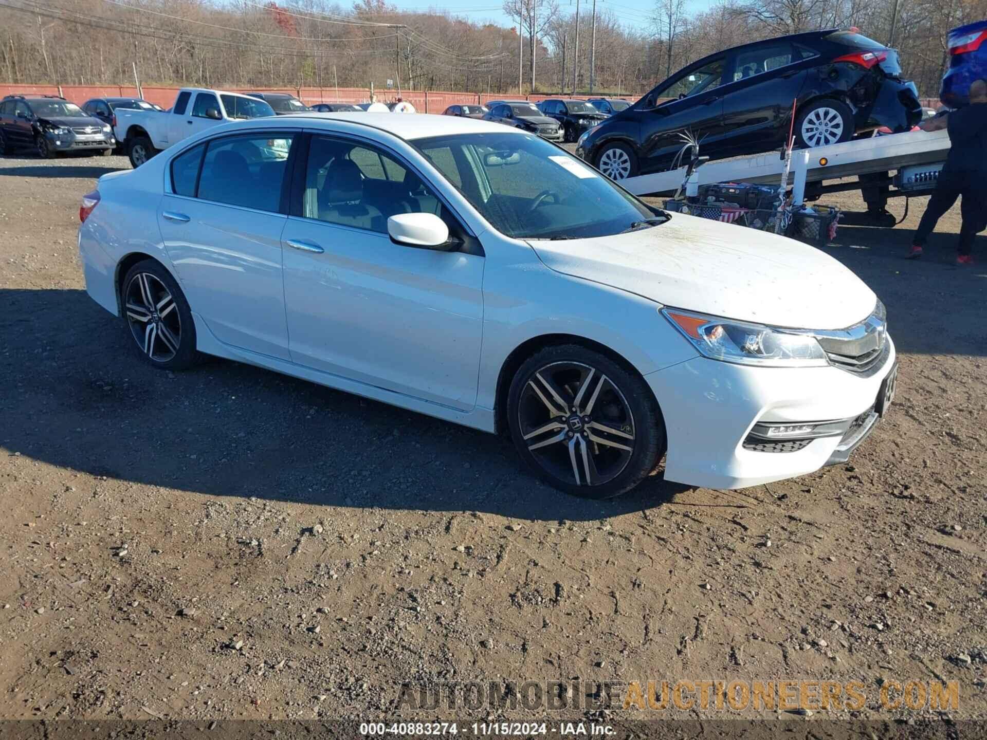 1HGCR2F5XGA180210 HONDA ACCORD 2016