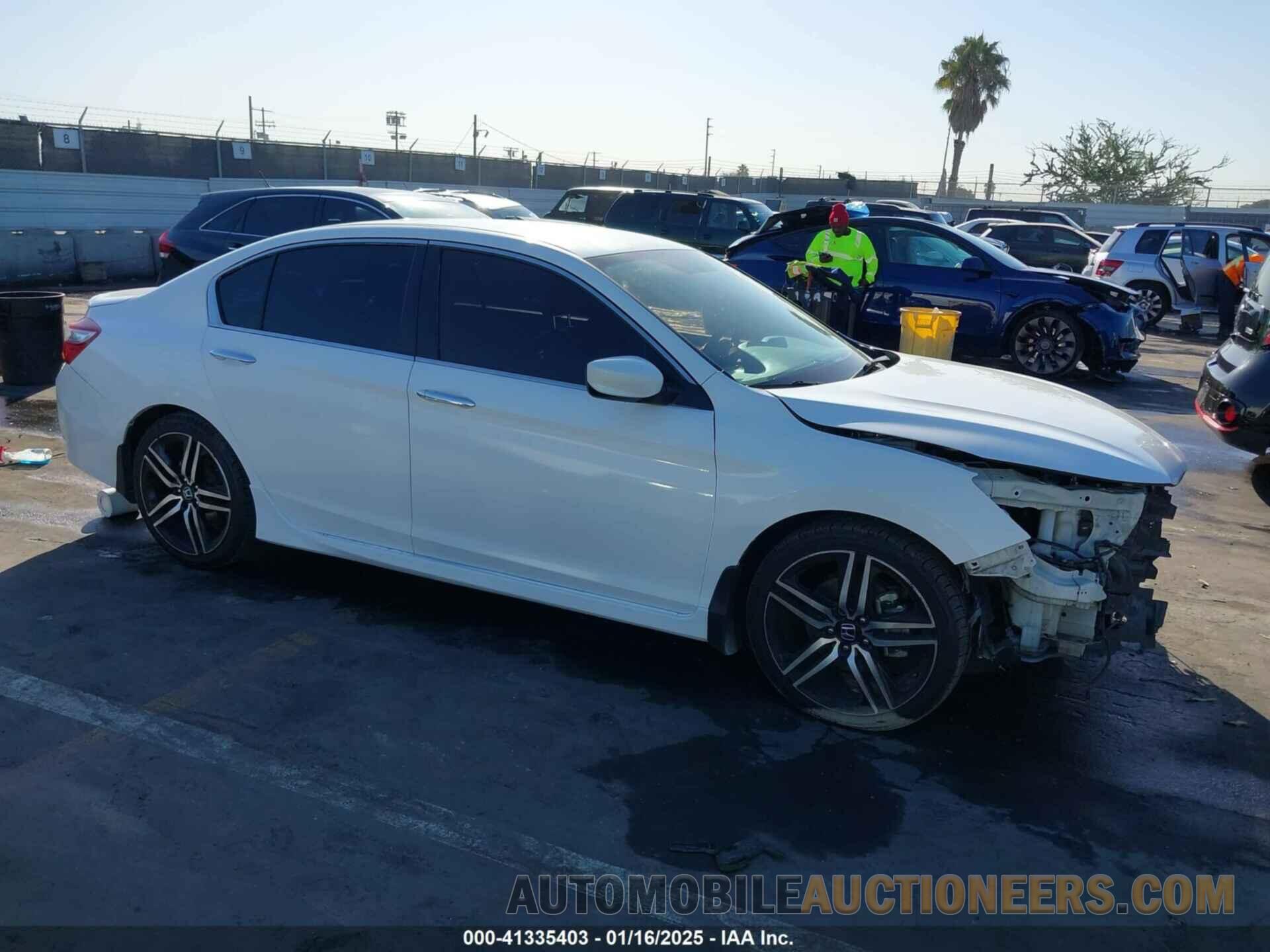 1HGCR2F5XGA195628 HONDA ACCORD 2016