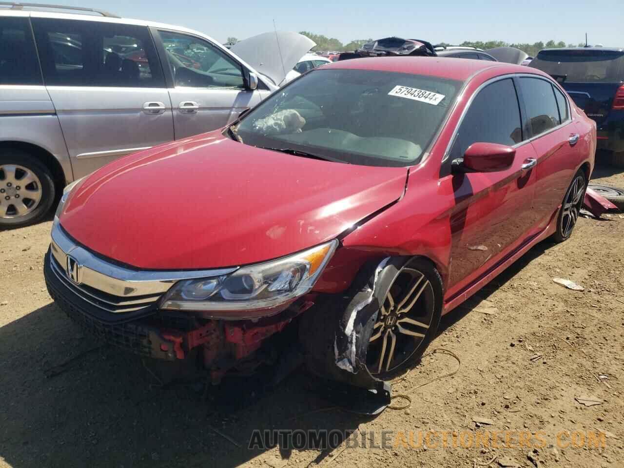 1HGCR2F5XGA210810 HONDA ACCORD 2016