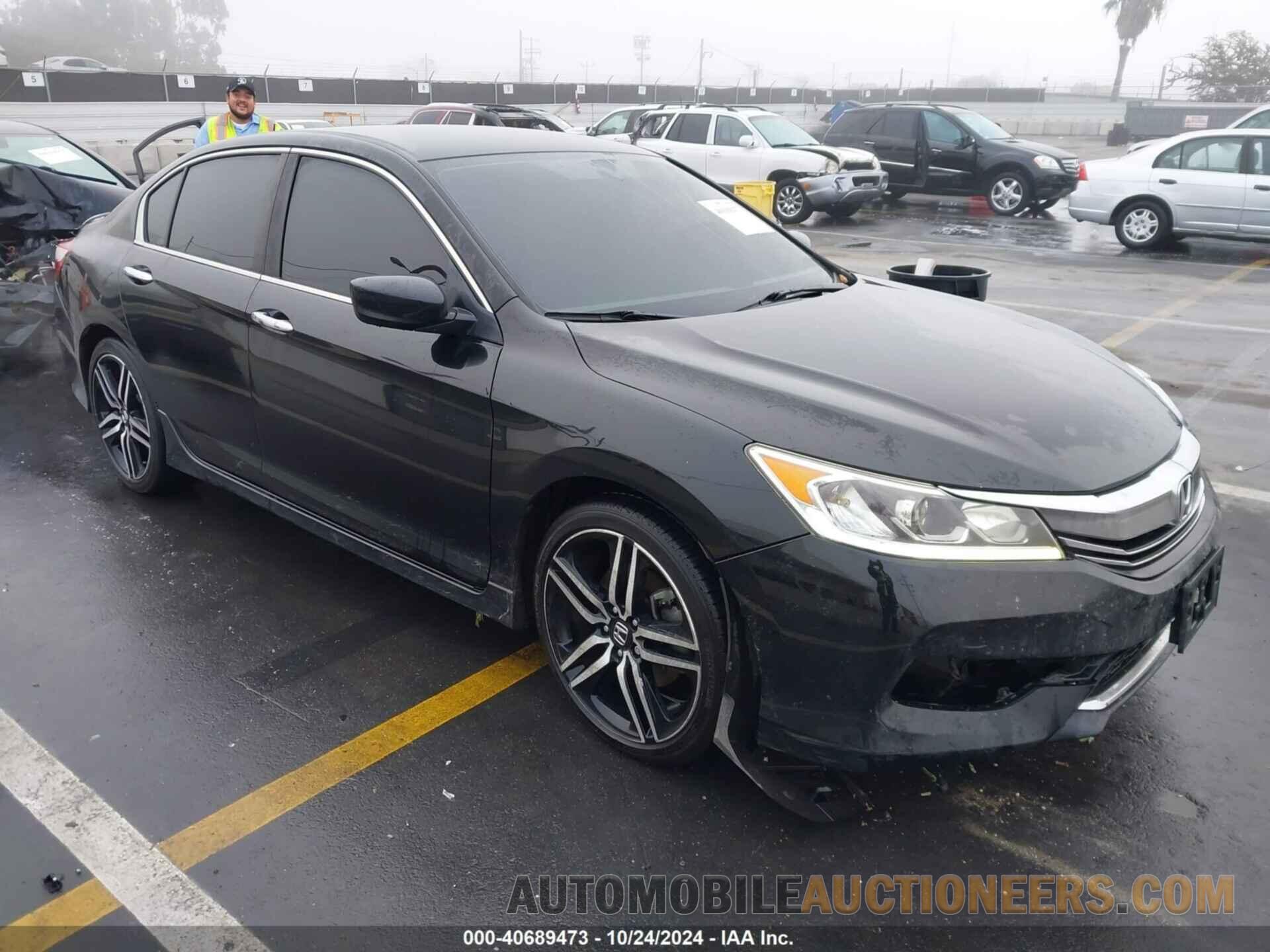 1HGCR2F5XGA212671 HONDA ACCORD 2016