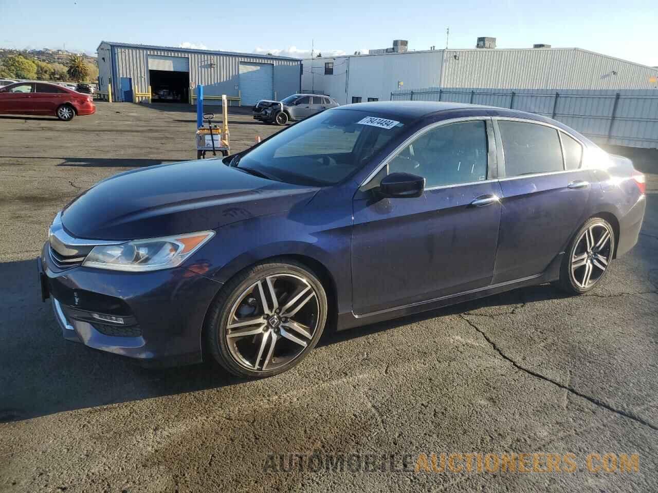 1HGCR2F61GA231506 HONDA ACCORD 2016