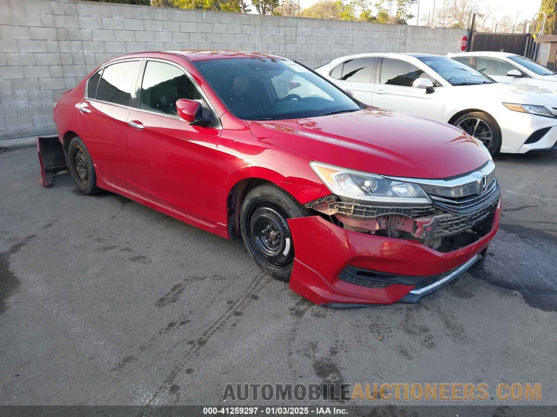 1HGCR2F65GA117265 HONDA ACCORD 2016