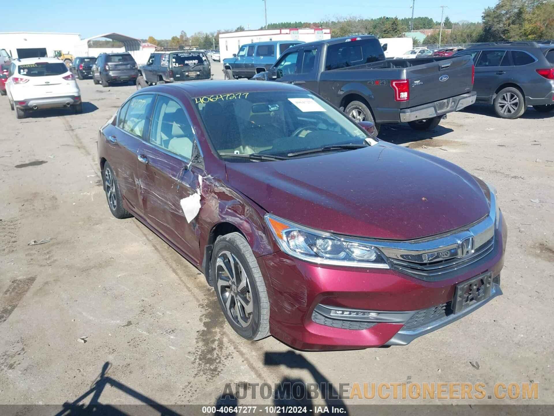 1HGCR2F70GA163580 HONDA ACCORD 2016