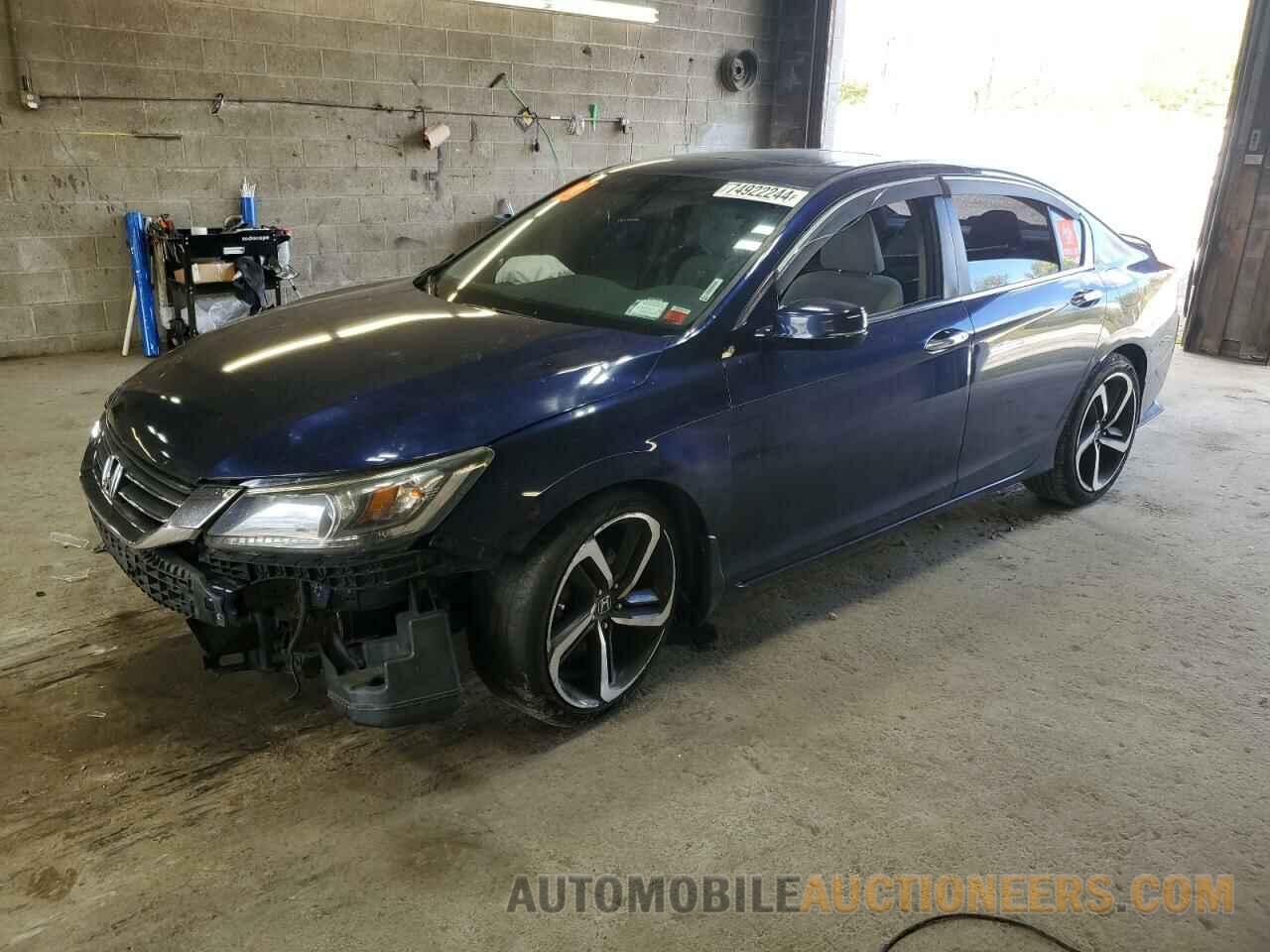 1HGCR2F75DA203891 HONDA ACCORD 2013