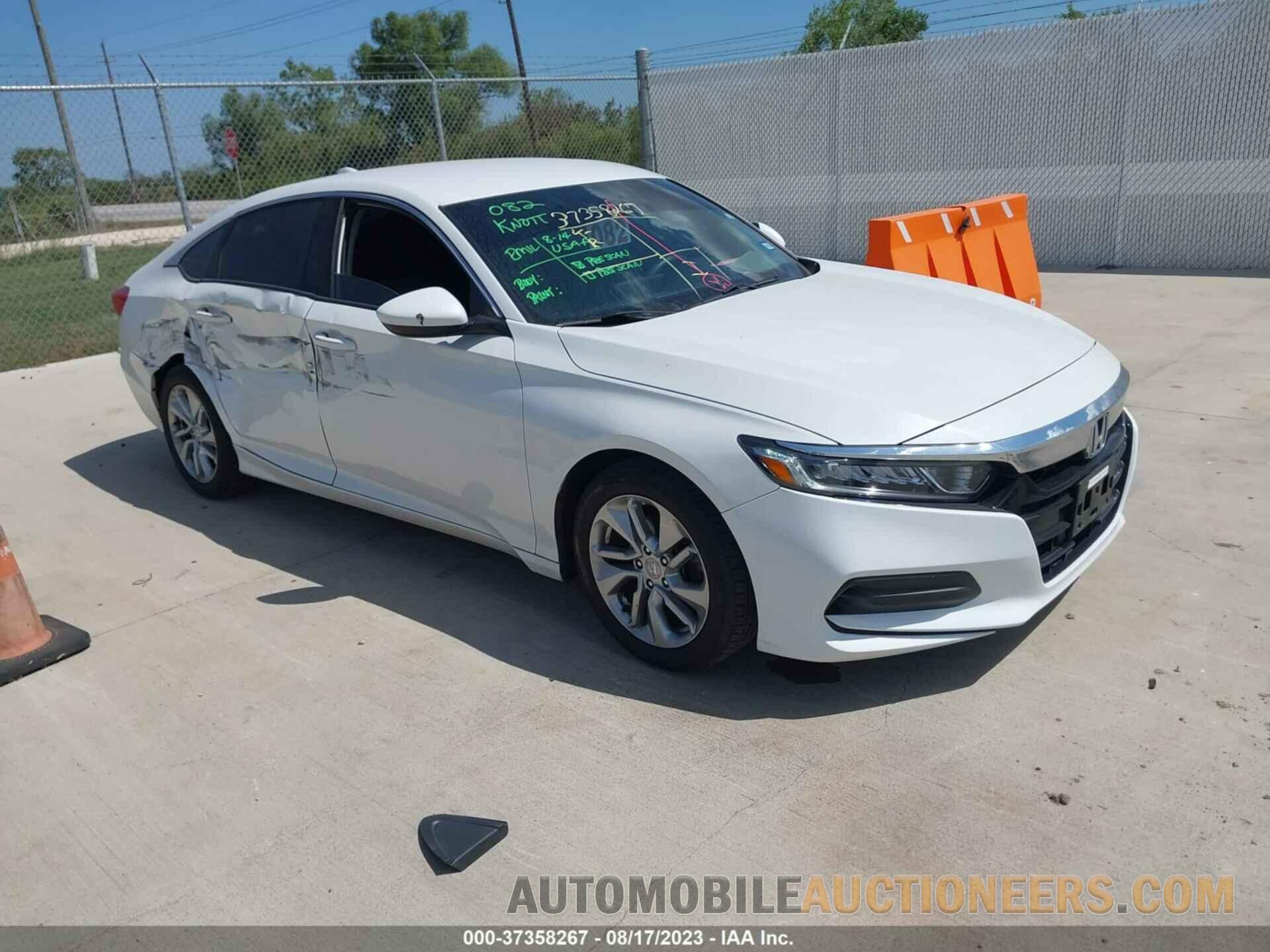 1HGCV1F13JA170161 HONDA ACCORD SEDAN 2018