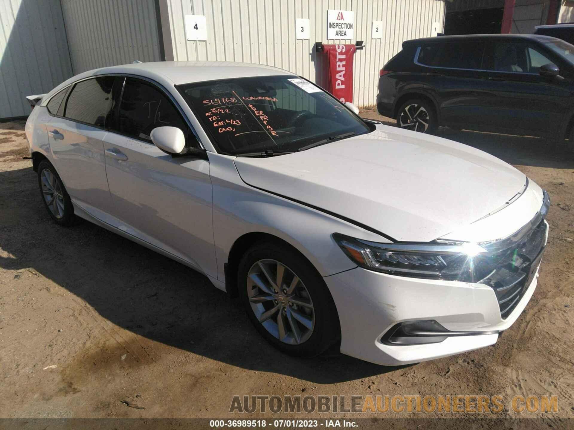 1HGCV1F13NA051077 HONDA ACCORD SEDAN 2022