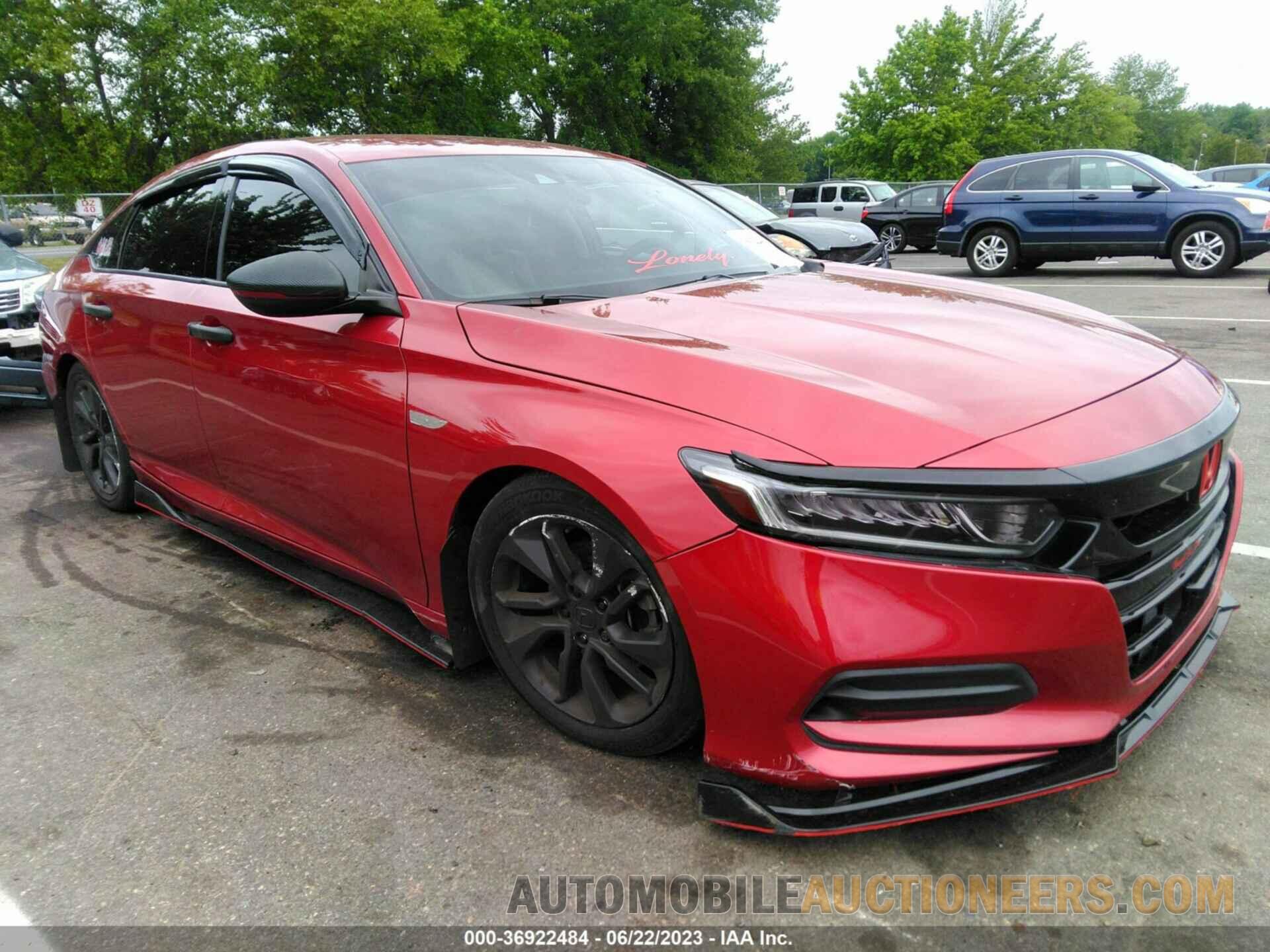 1HGCV1F19JA255084 HONDA ACCORD SEDAN 2018