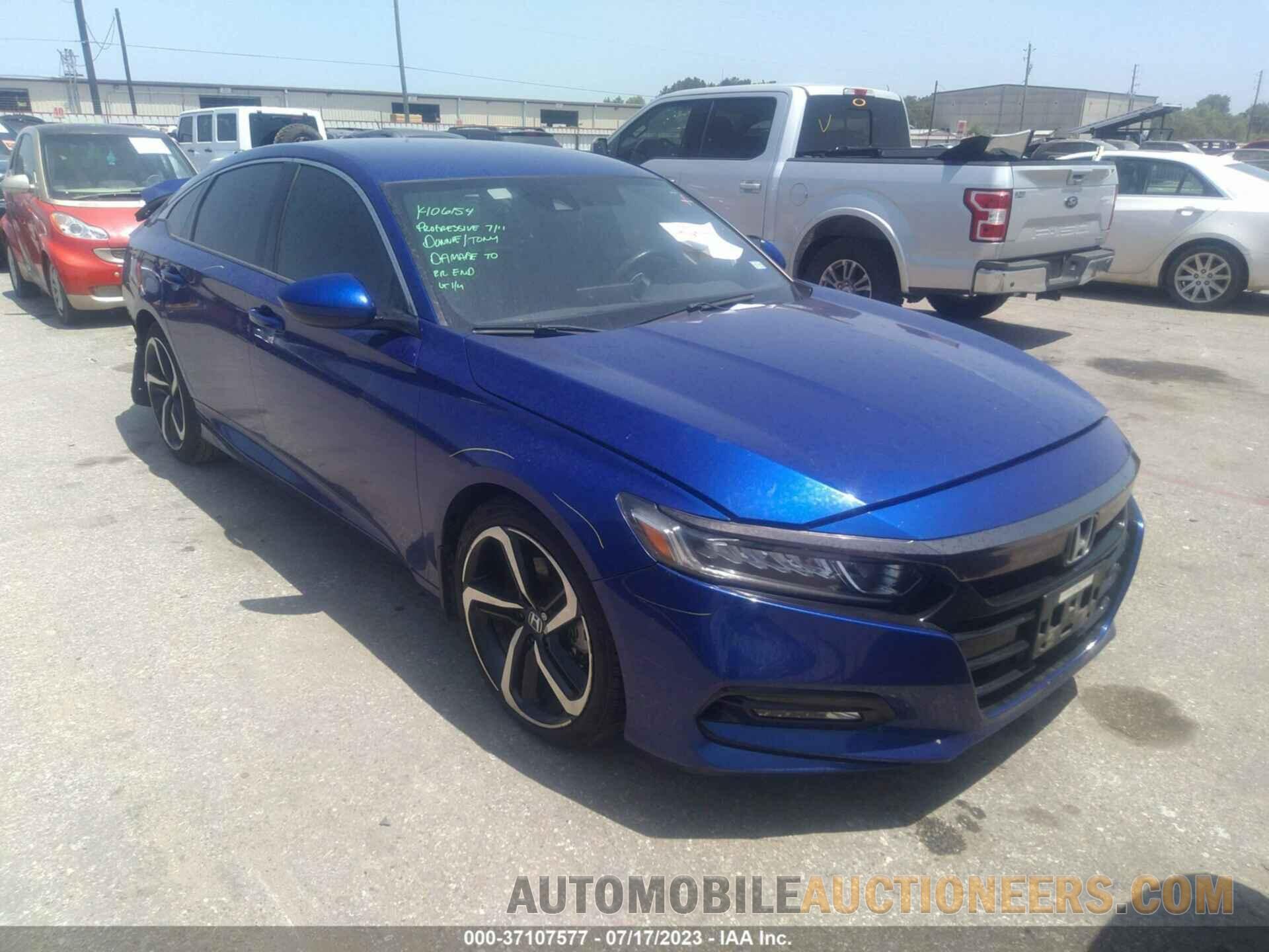 1HGCV1F30JA012751 HONDA ACCORD SEDAN 2018