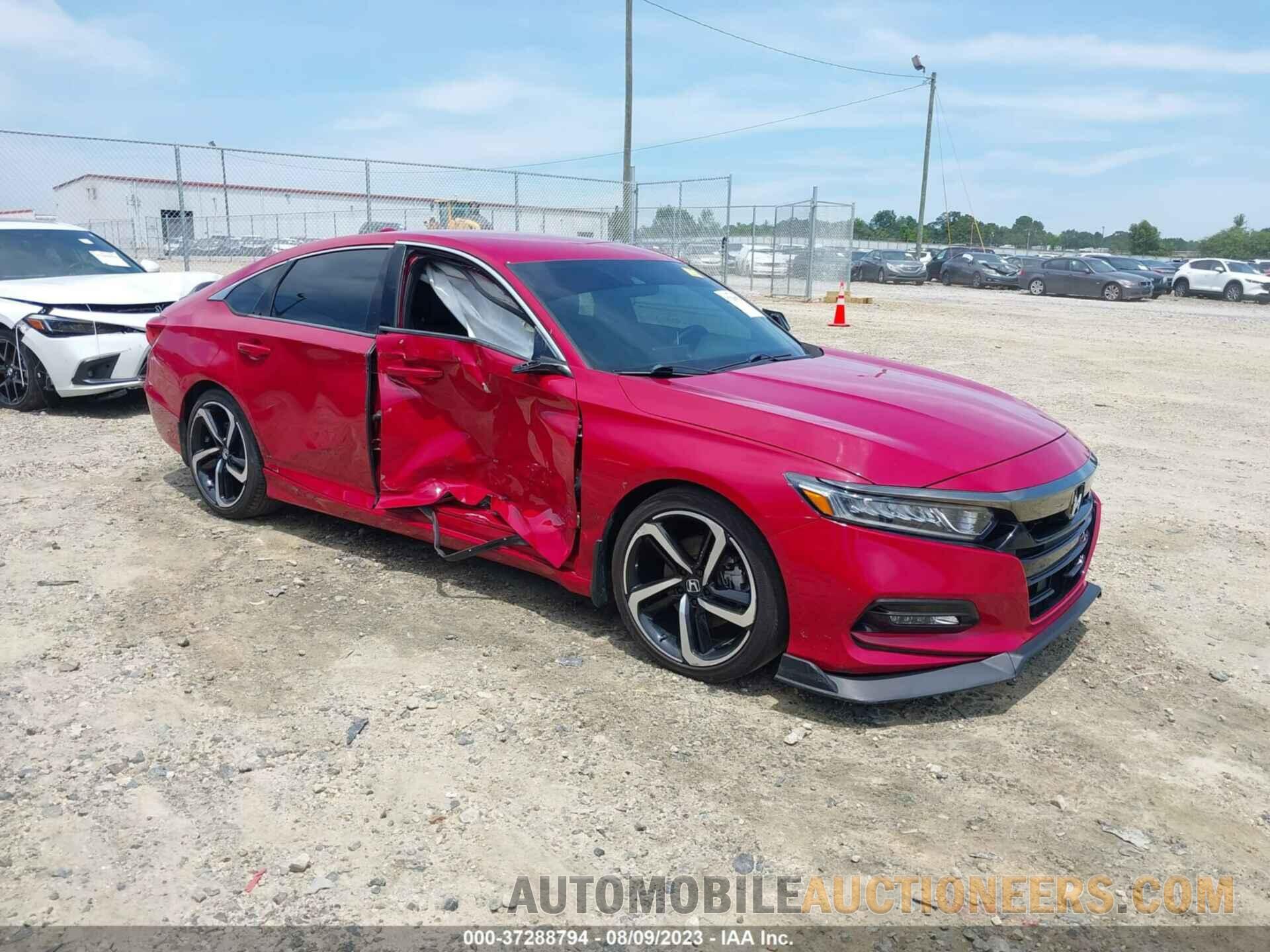 1HGCV1F30JA116494 HONDA ACCORD SEDAN 2018