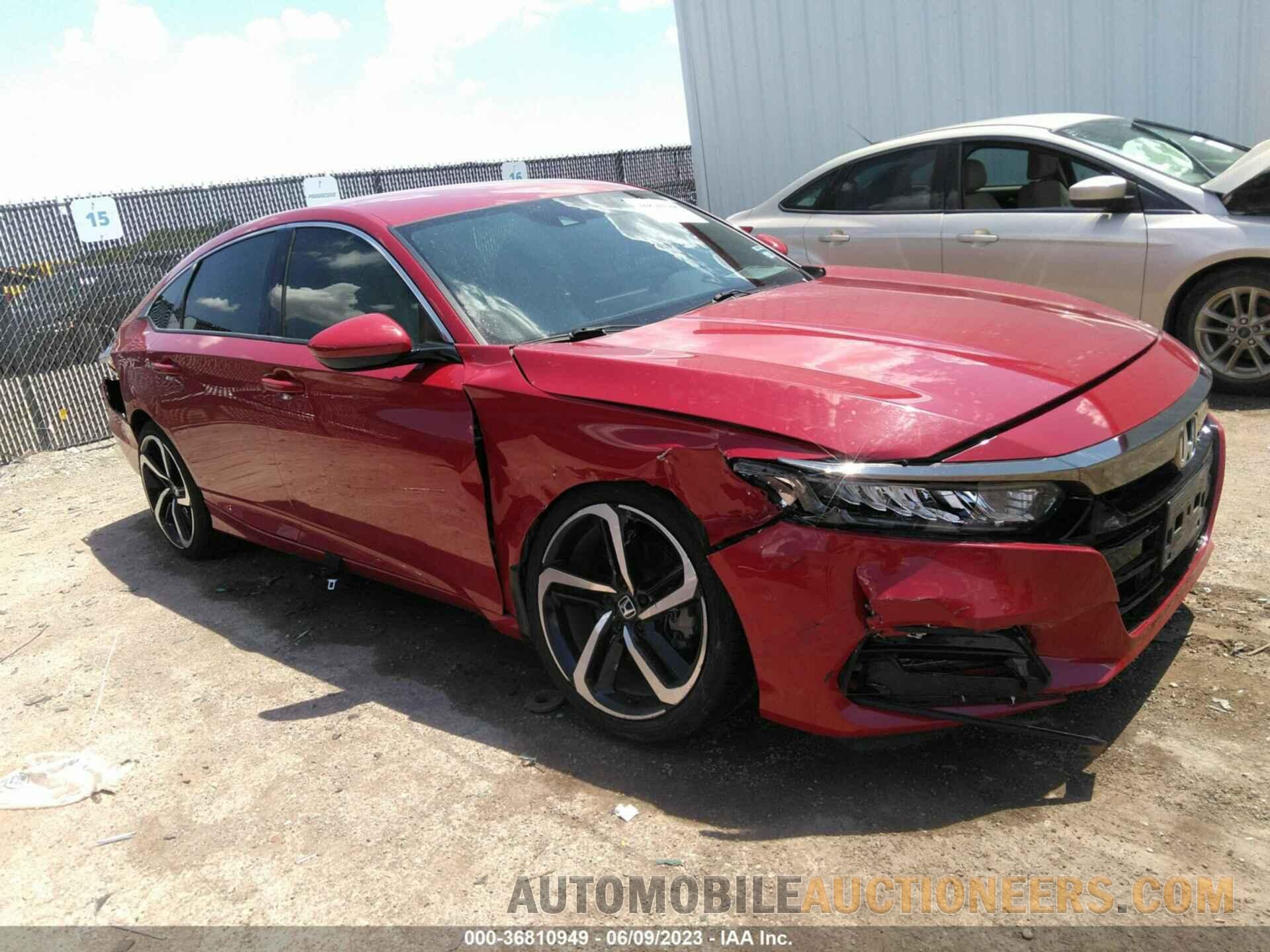 1HGCV1F30KA144507 HONDA ACCORD SEDAN 2019