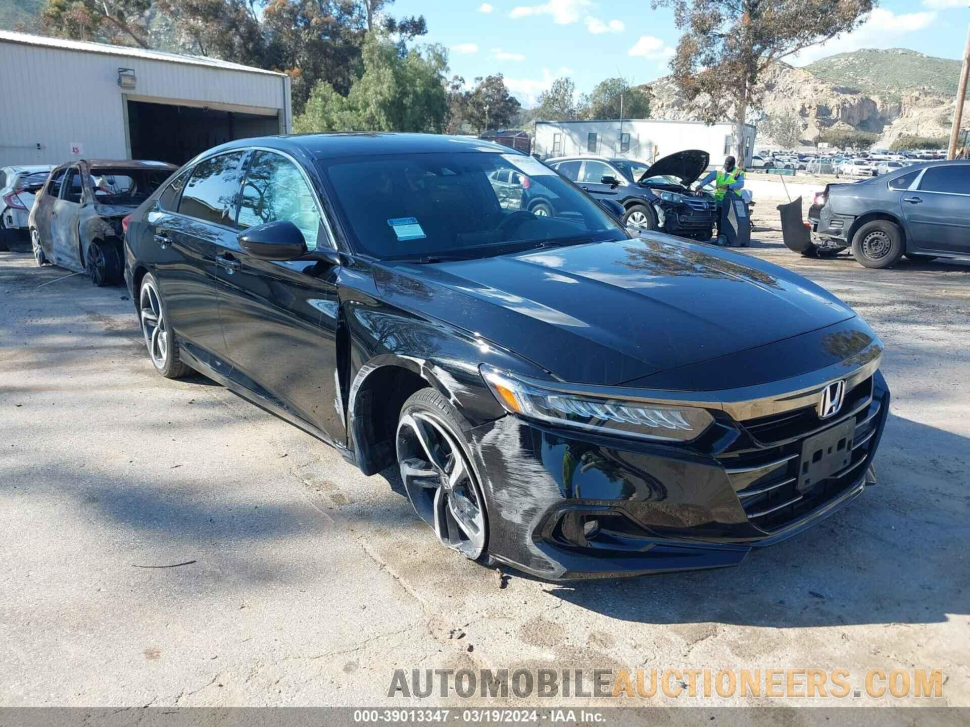 1HGCV1F30MA004721 HONDA ACCORD 2021