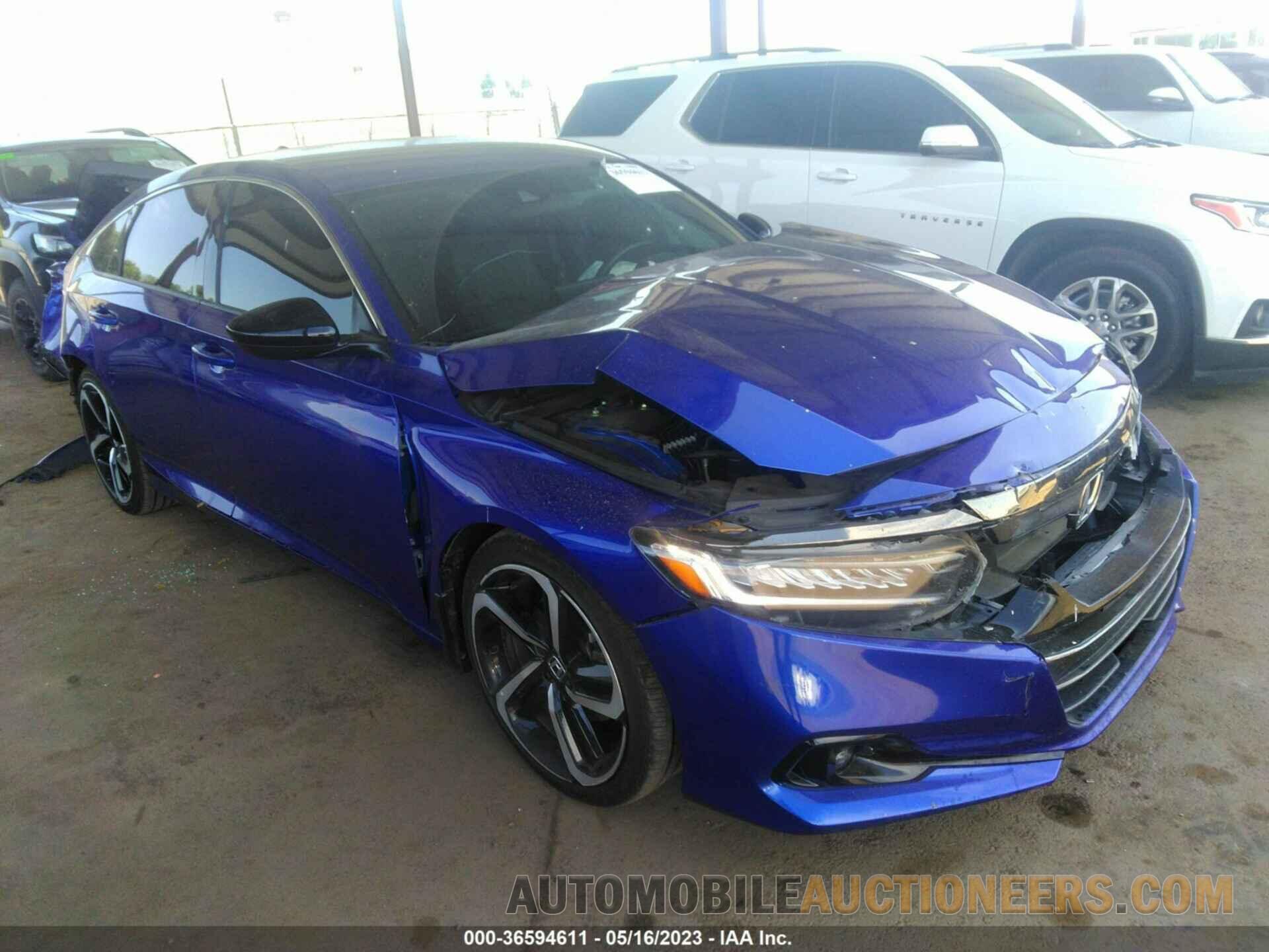 1HGCV1F30NA031287 HONDA ACCORD SEDAN 2022