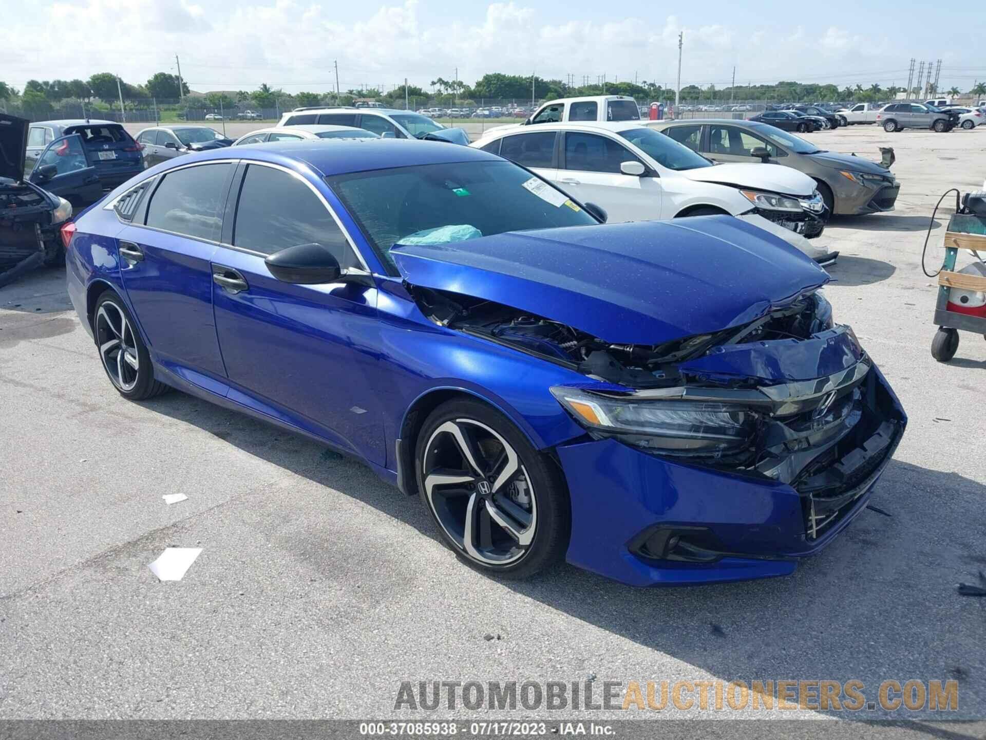 1HGCV1F30NA102424 HONDA ACCORD SEDAN 2022