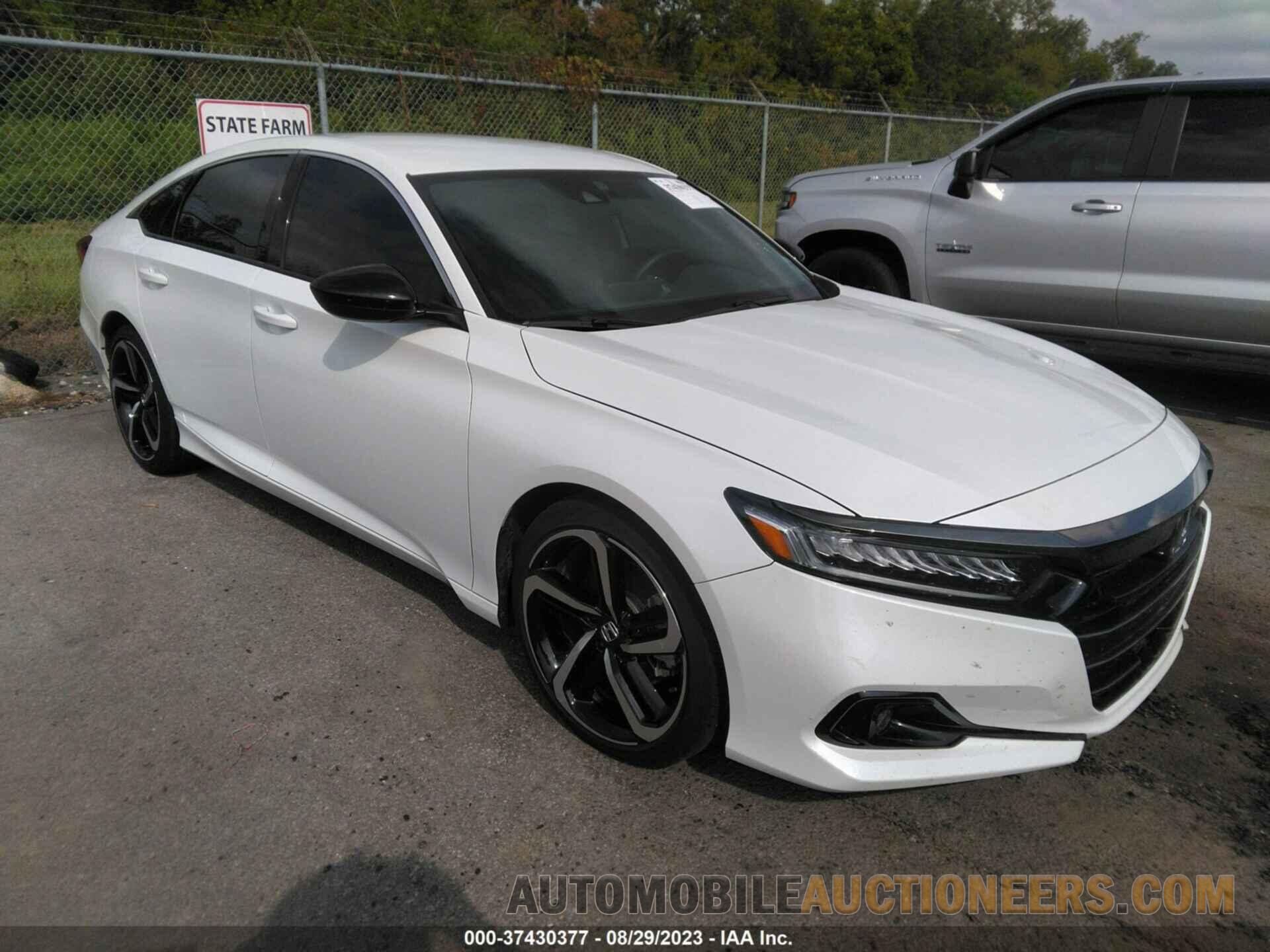 1HGCV1F30NA105047 HONDA ACCORD SEDAN 2022