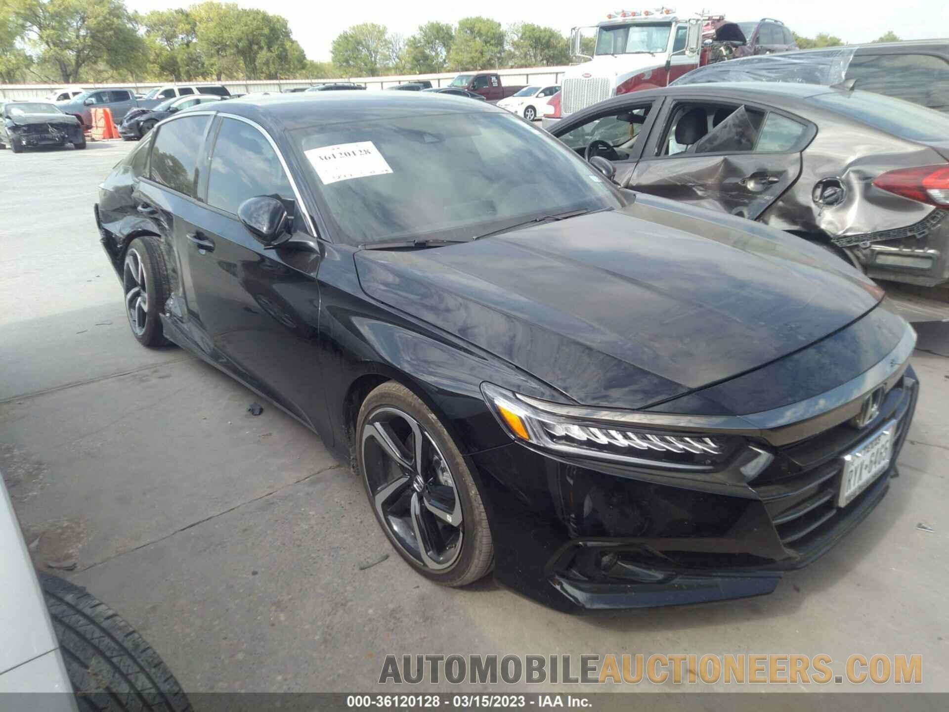 1HGCV1F30NA113813 HONDA ACCORD SEDAN 2022