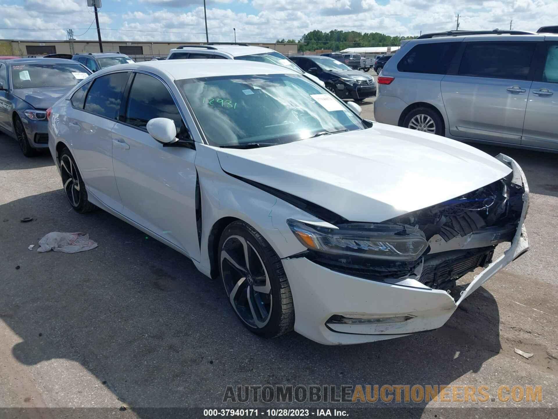 1HGCV1F31KA081465 HONDA ACCORD SEDAN 2019